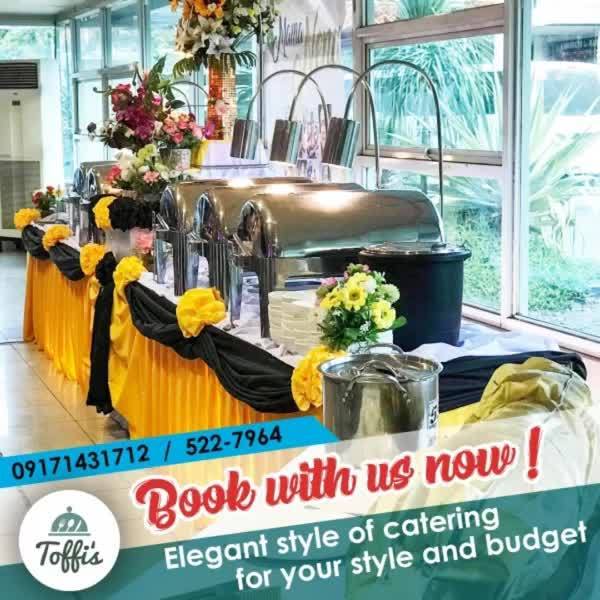 Toffi’s Fastfood and Catering Services Facebook ad: Negros' Best Catering