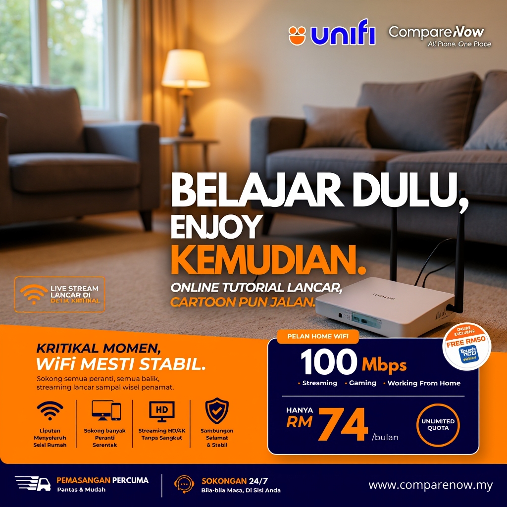 Compare Now Facebook ad