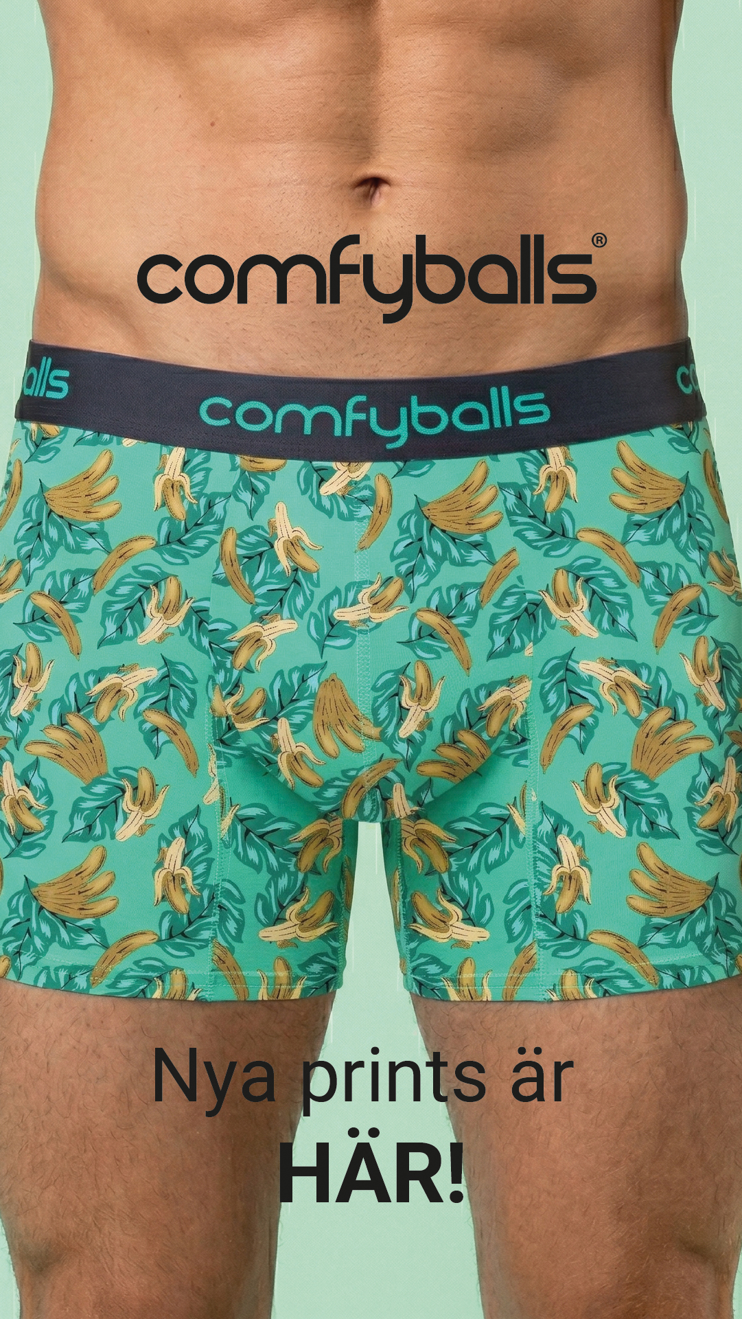 Comfyballs Facebook ad