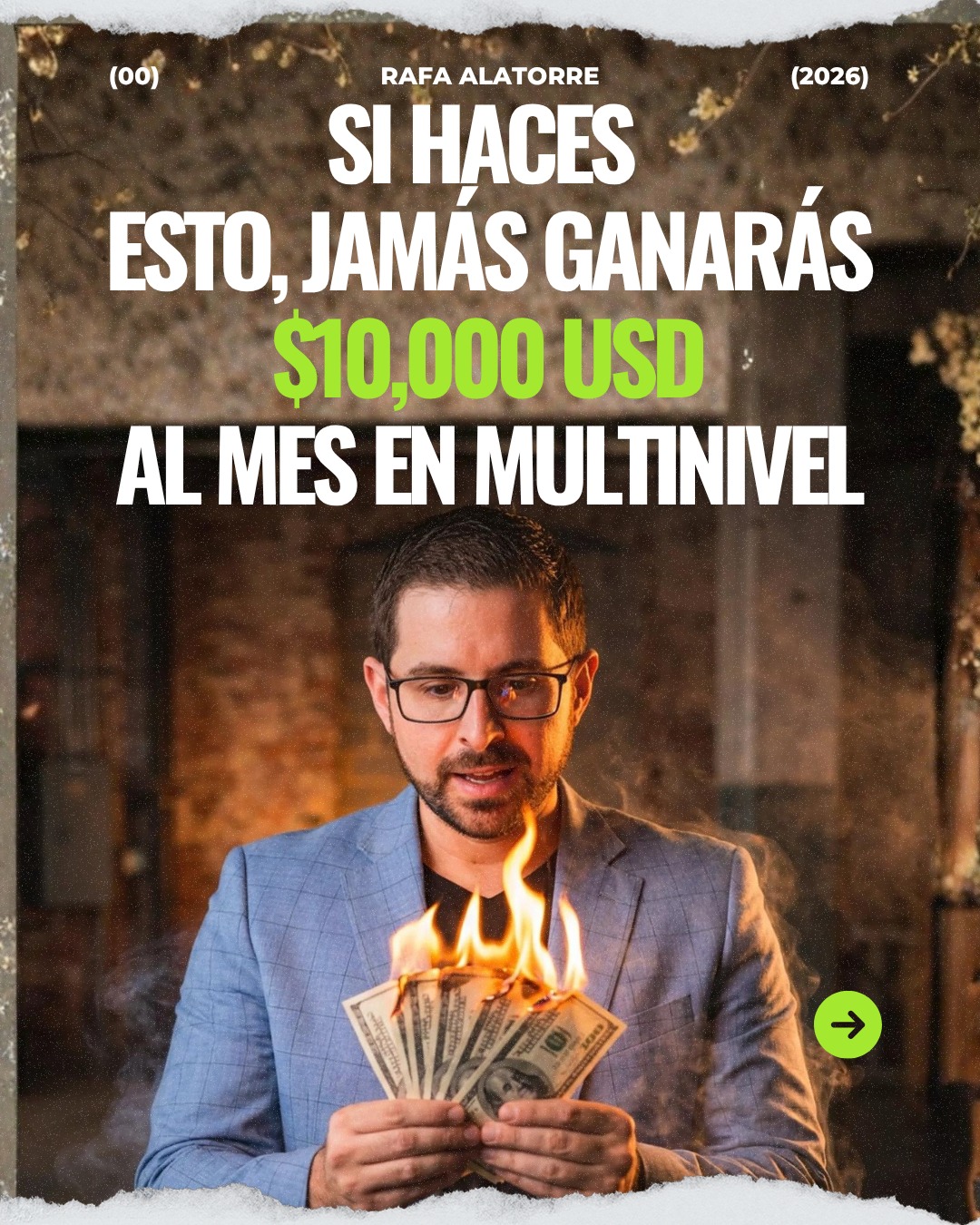 Rafa Alatorre - Consultor de Negocios Facebook ad: Si esperas a tener motivación para trabajar, jamás…