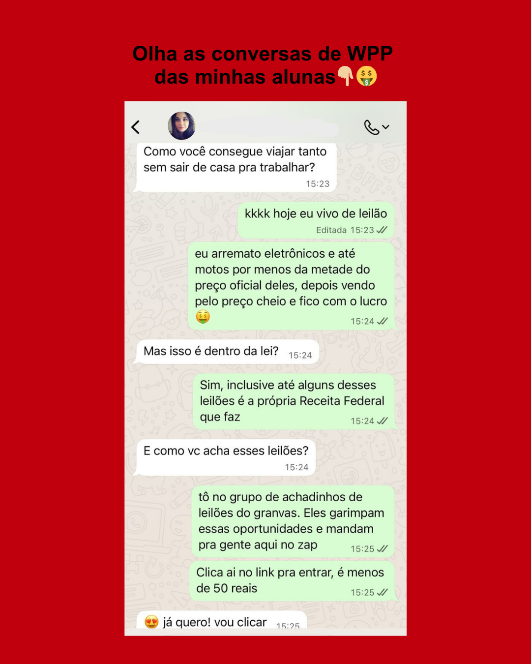 Lerry Granville - Leilões Facebook ad