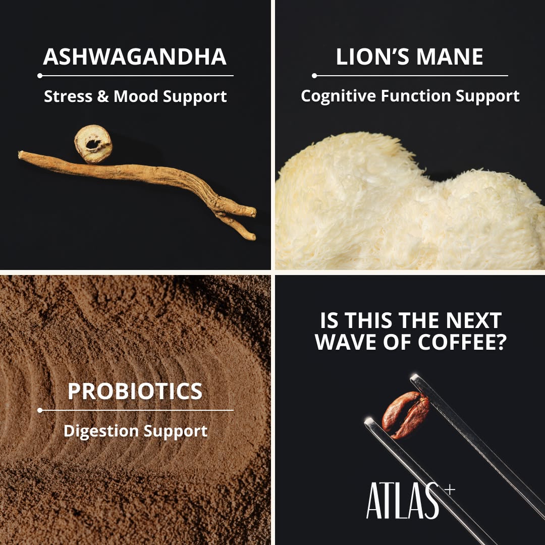 Atlas+ Coffee Facebook ad