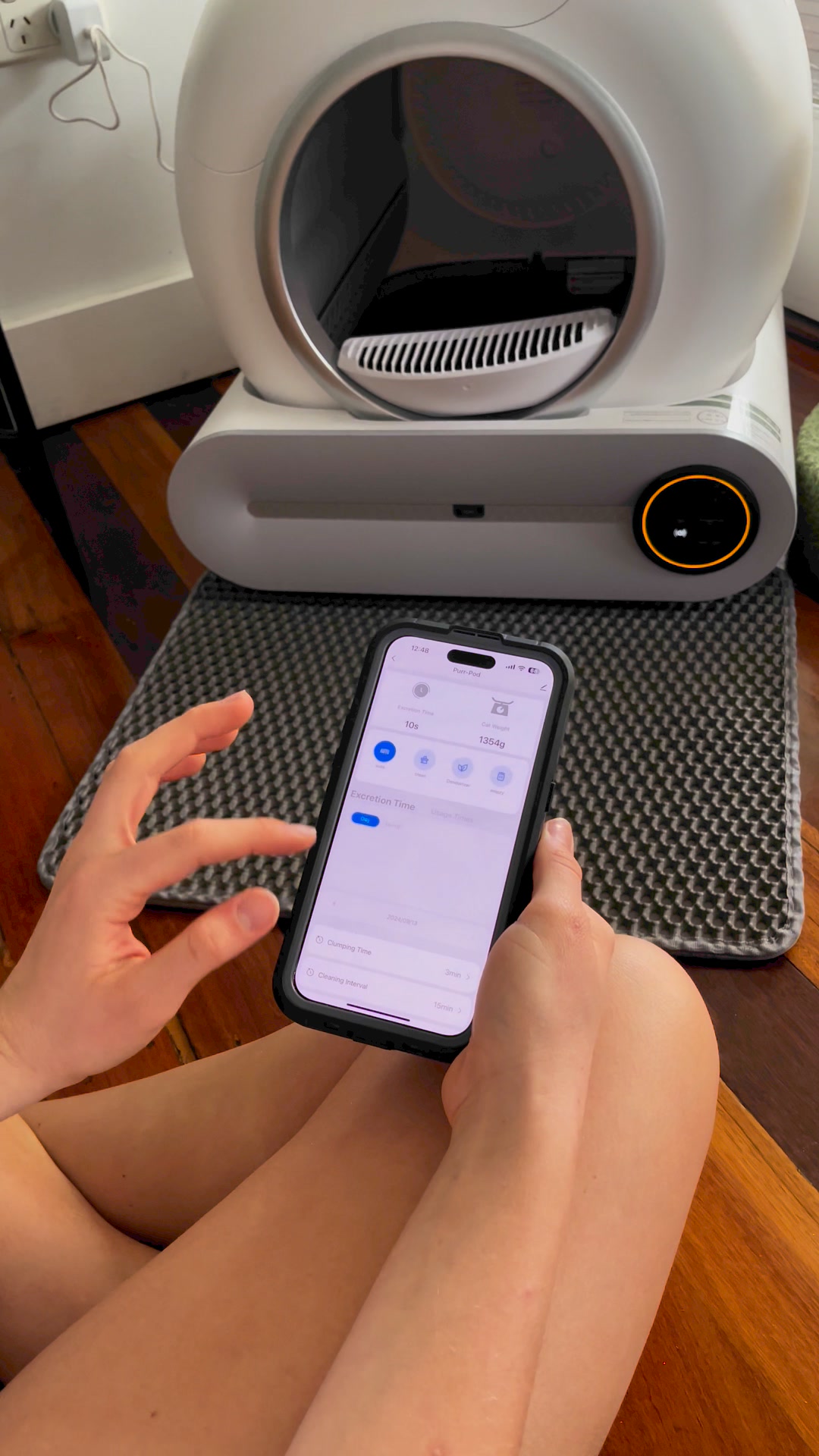Purr-Pod Facebook ad: Australia's #1 Automatic Litter Box!