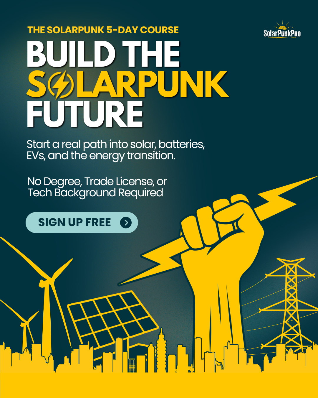Solarpunkpro Facebook ad