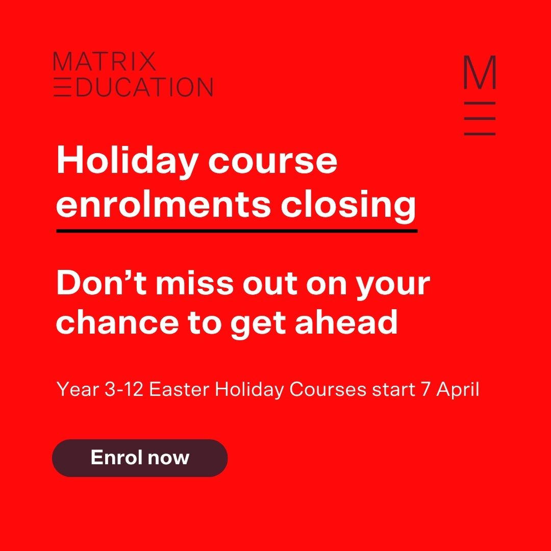 Matrix Education Facebook ad