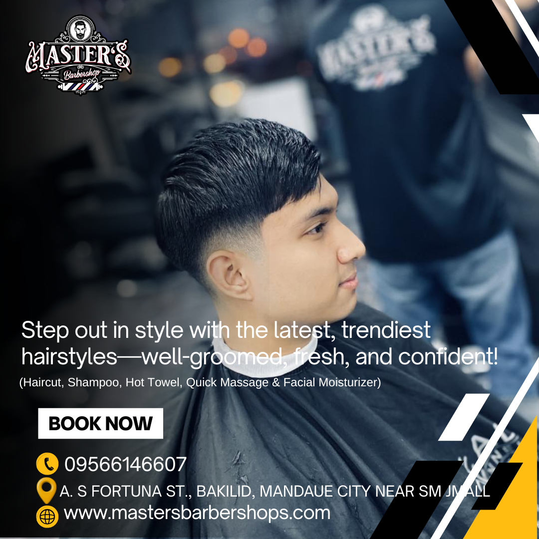Master's Barbershop - Bakilid, Mandaue Facebook ad from Feb 1, 2026