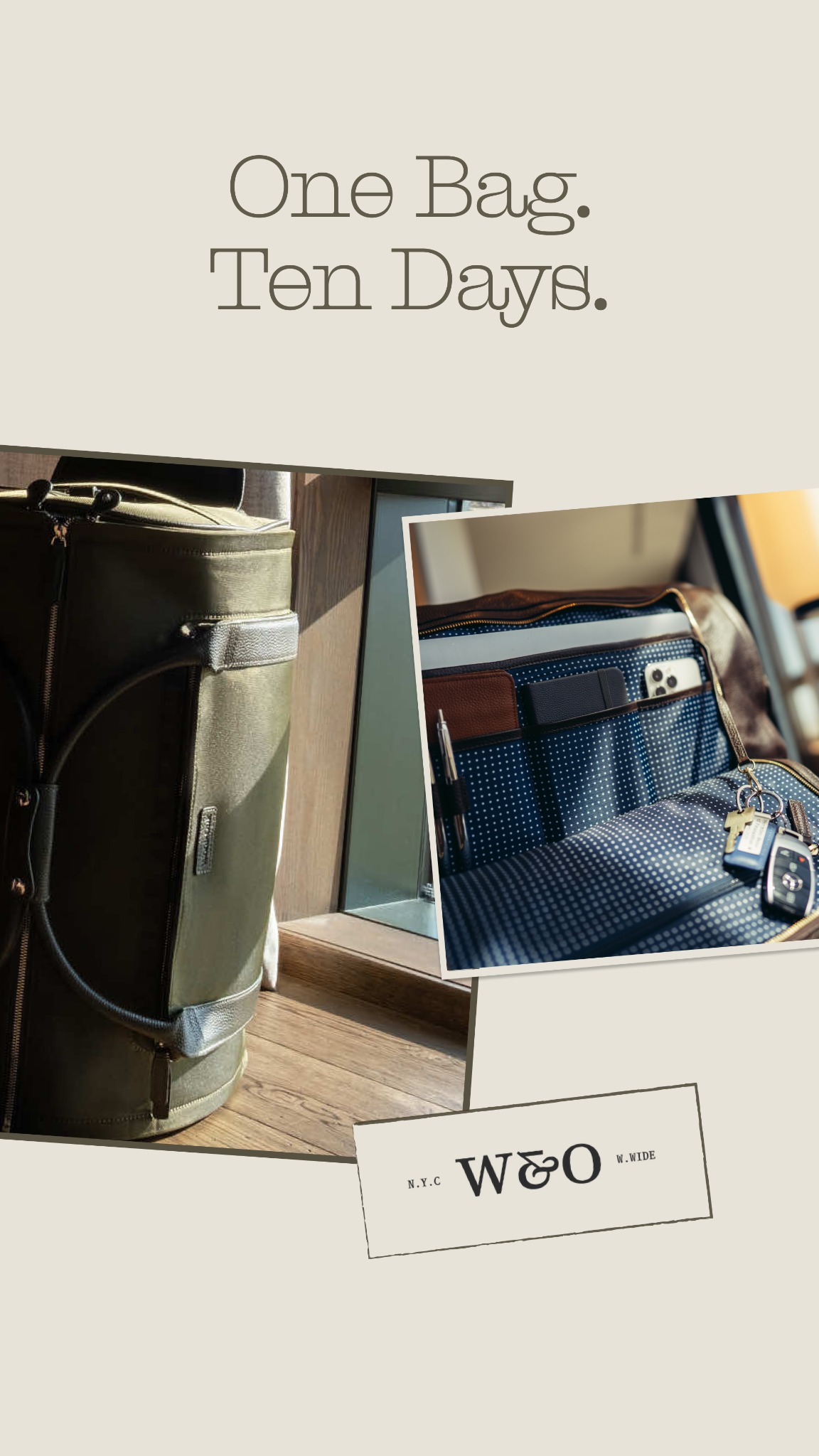 Wool & Oak Facebook ad
