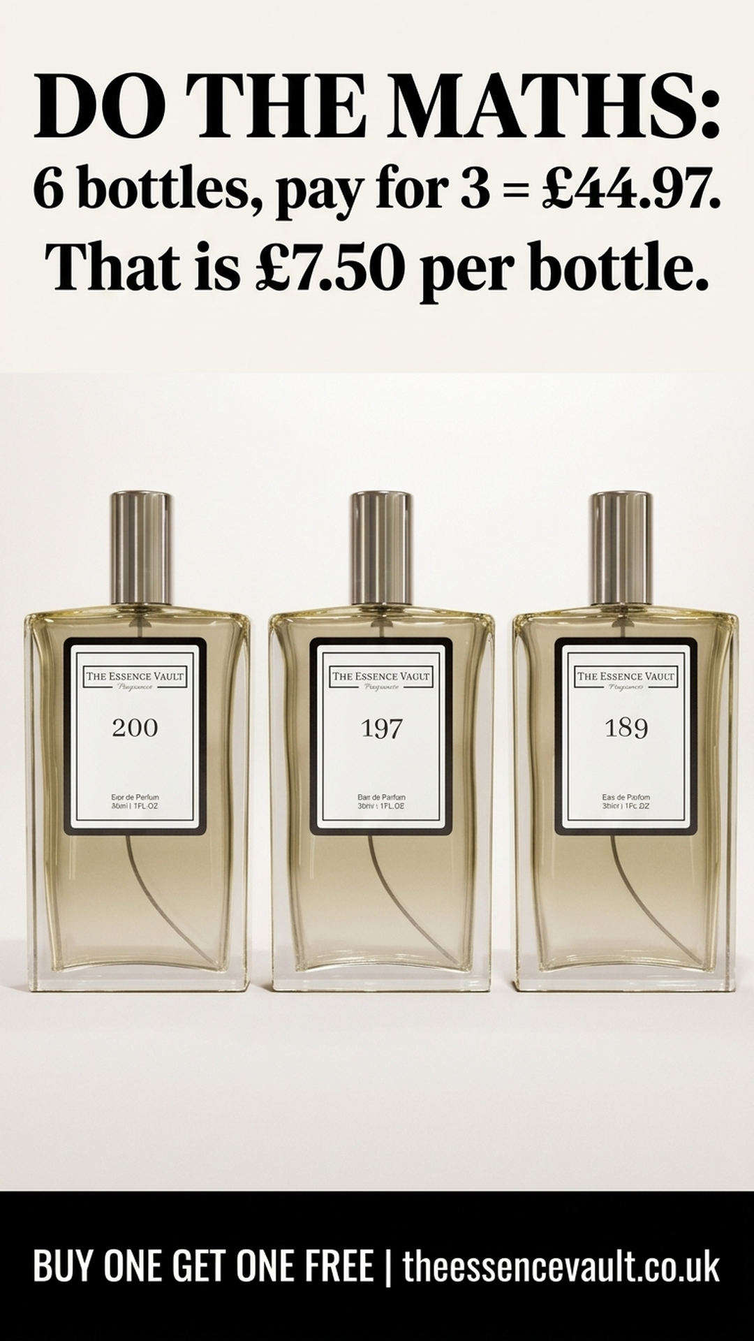 The Essence Vault Facebook ad