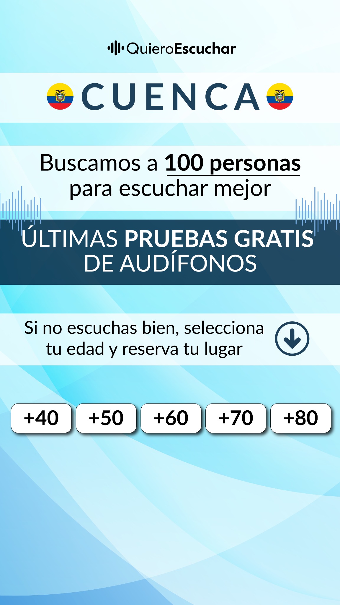 QuieroEscuchar Facebook ad