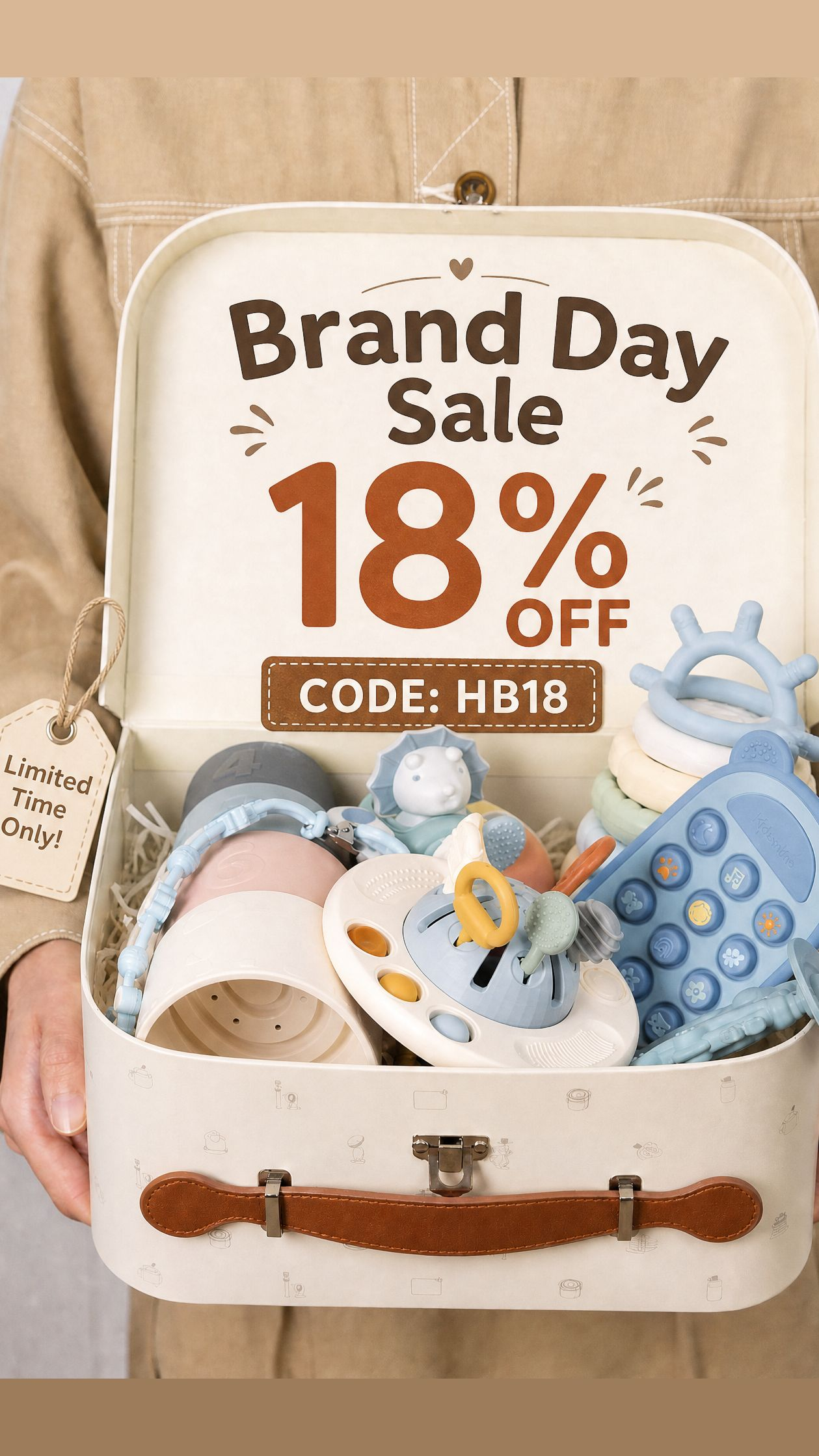 Moonkie Facebook ad: Personalized Baby Gifts