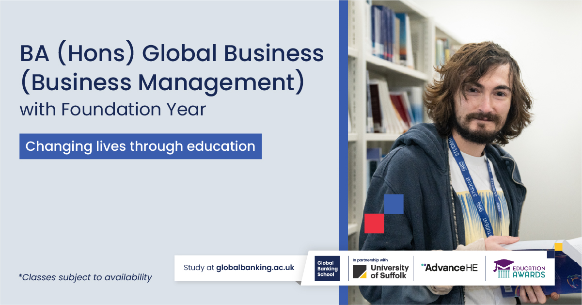 GBS Global Banking School Facebook ad