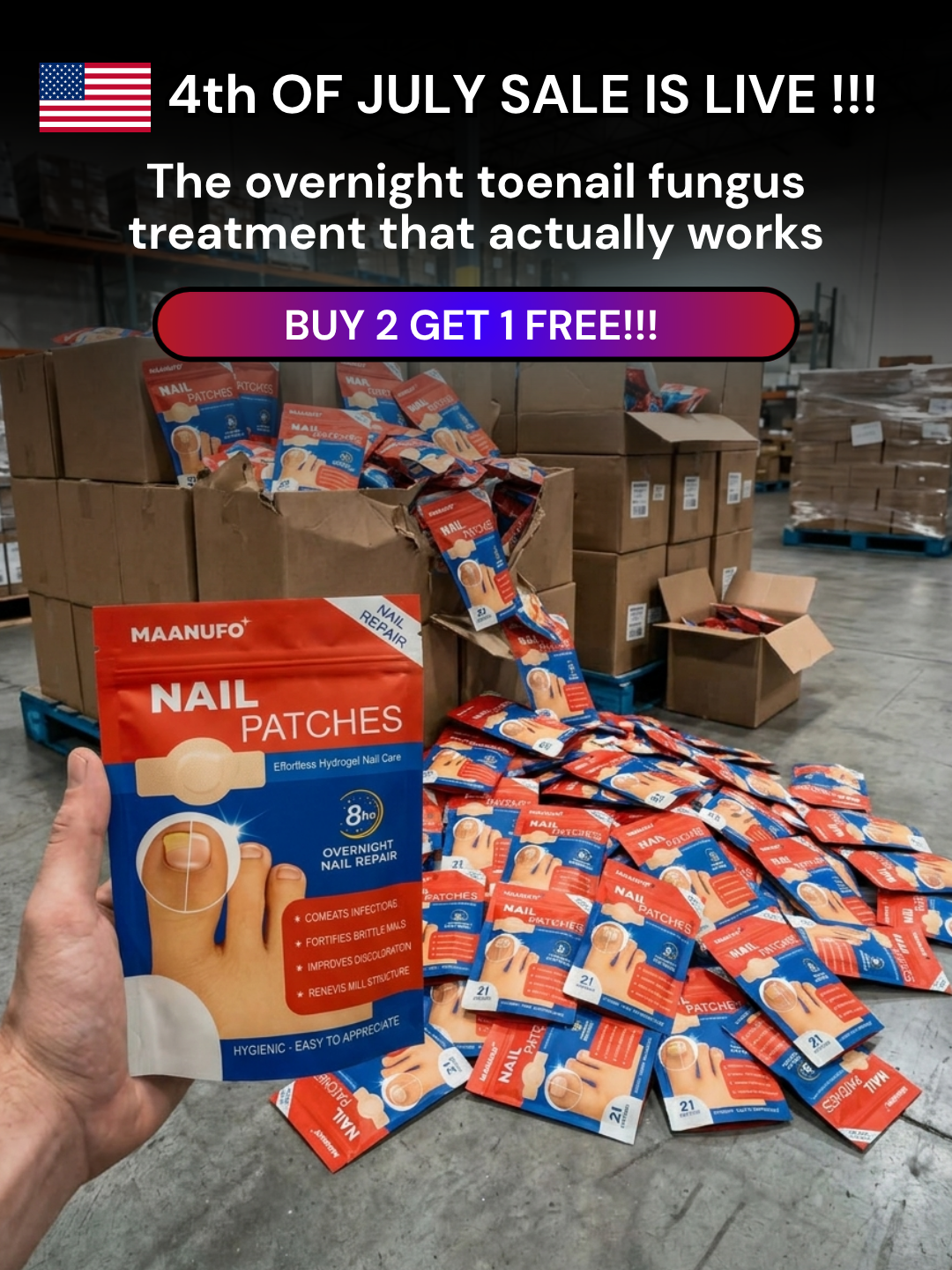 Morgan's Foot Care Diary Facebook ad