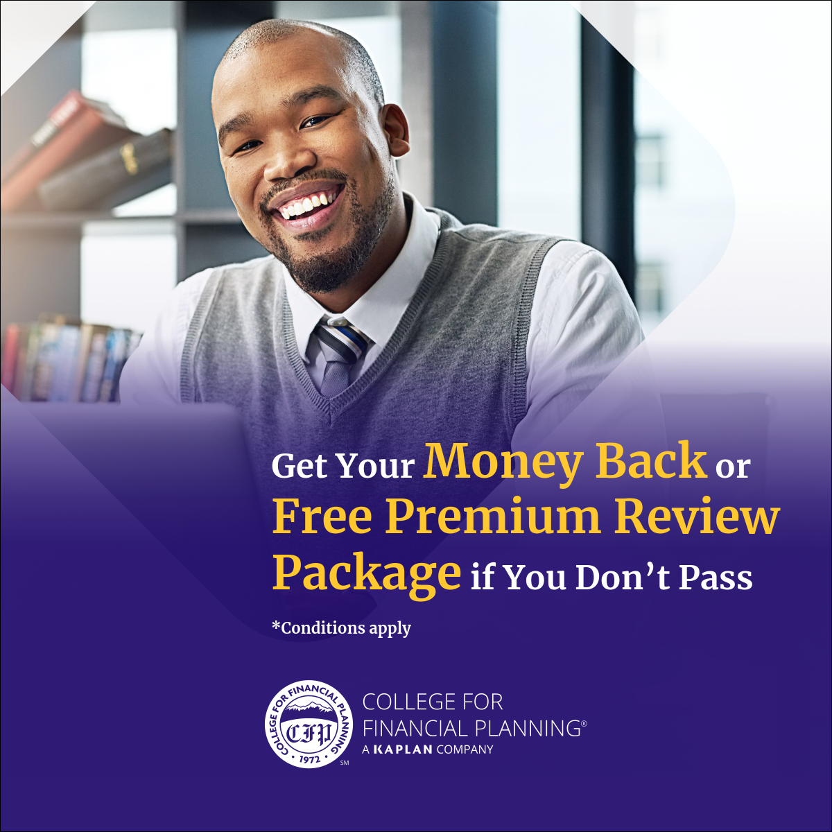 Kaplan Financial Education Facebook ad