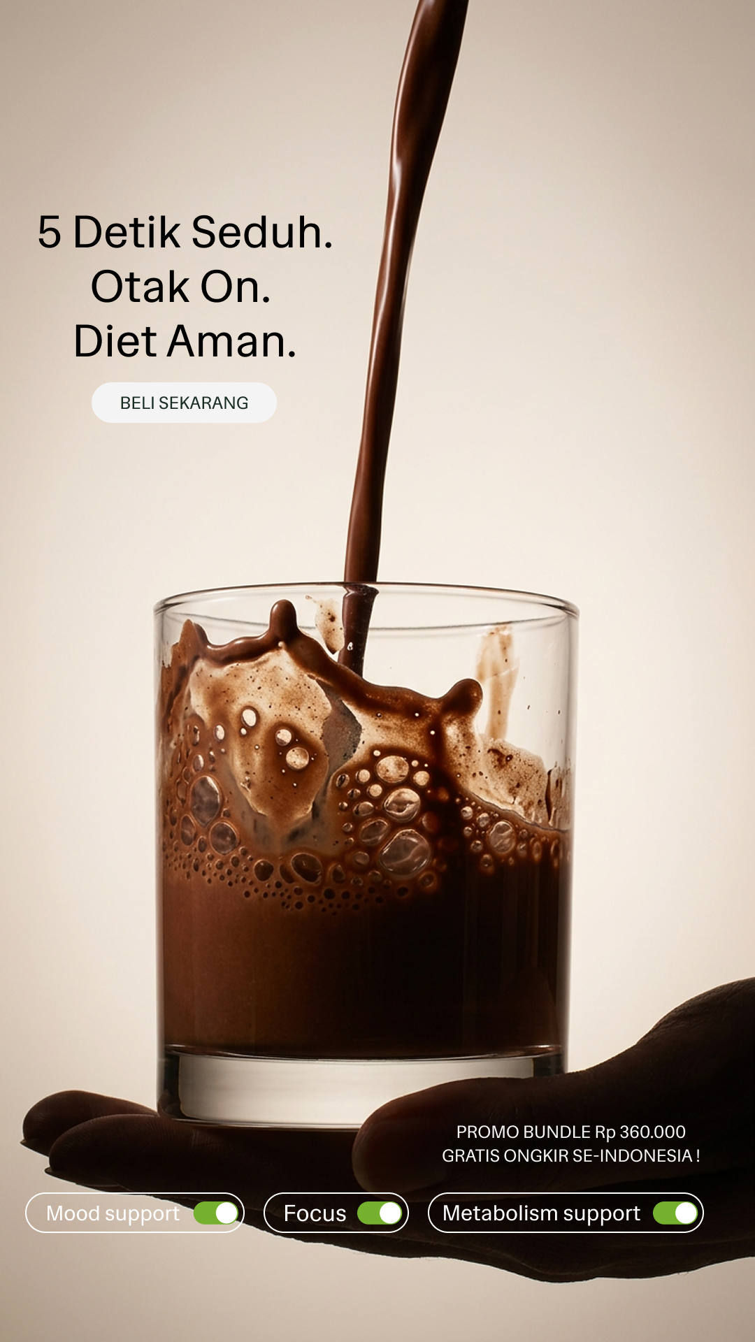 Zarya Cacao Facebook ad
