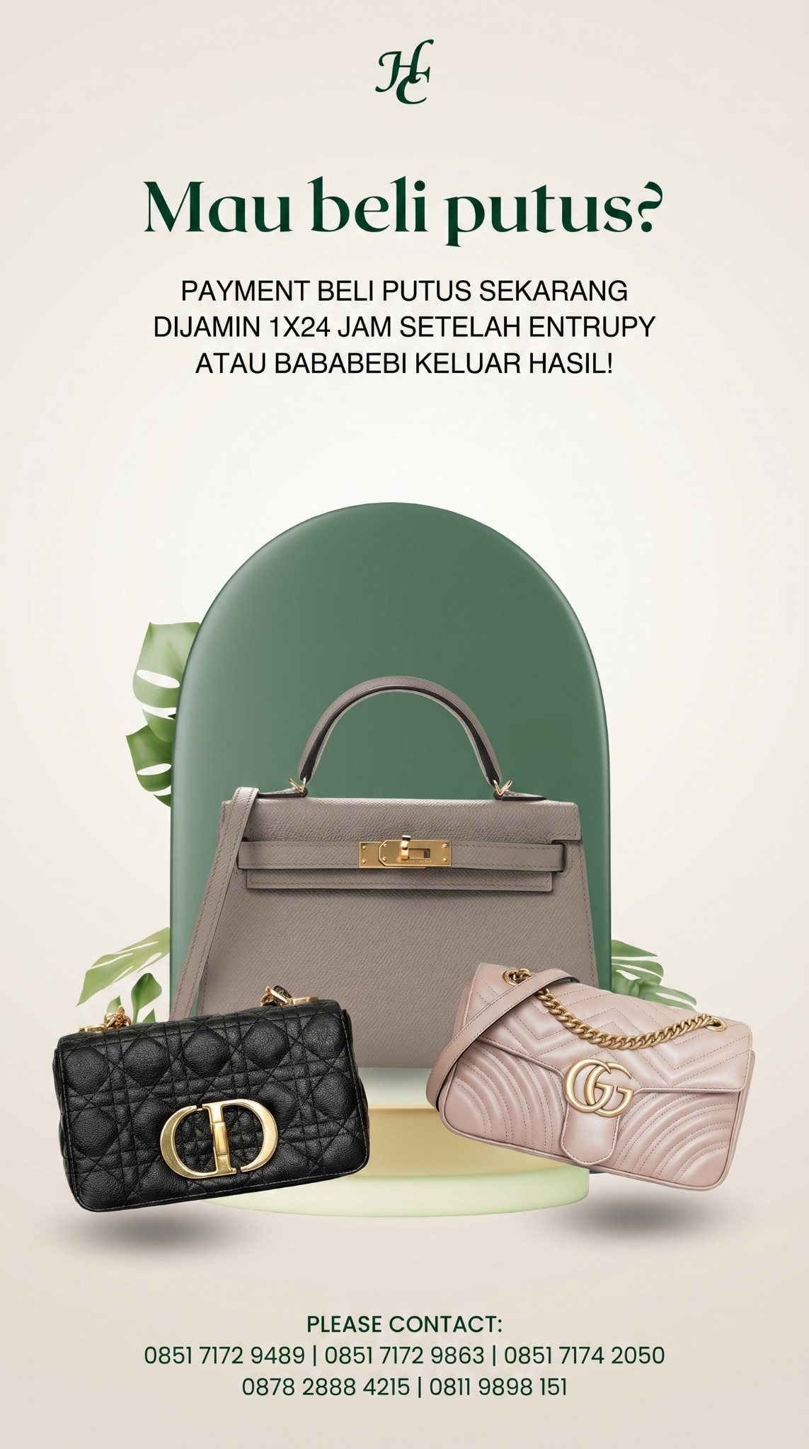 Hermesien Closet Facebook ad: KLIK DISINI!