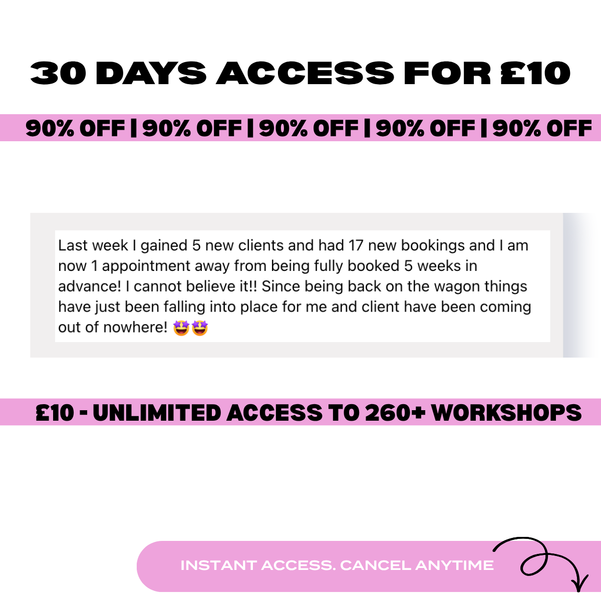 Beauty Growth Academy Facebook ad