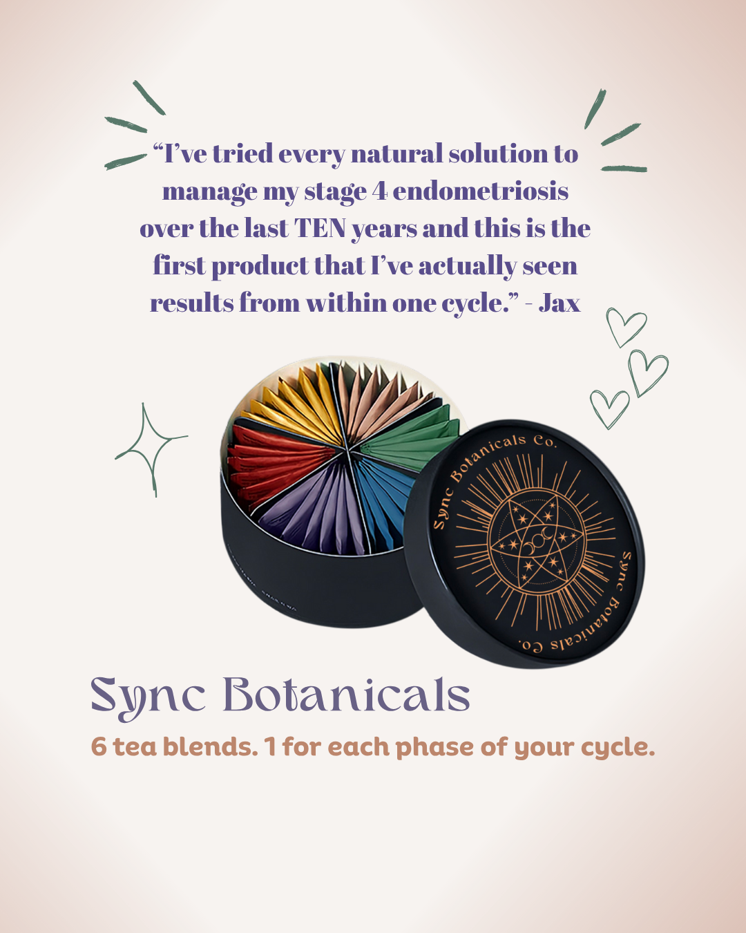 Sync Botanicals Co Facebook ad
