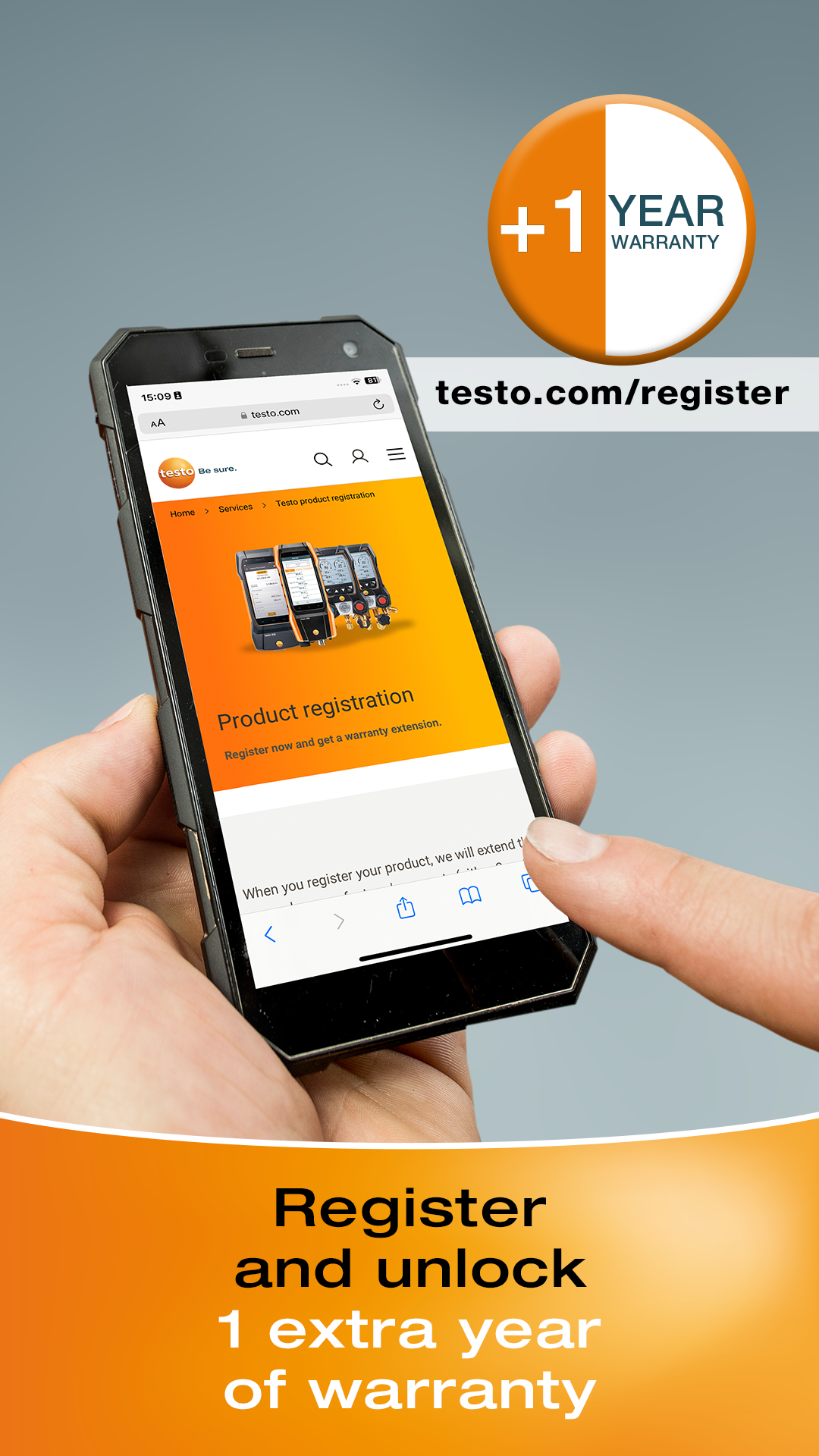 Testo North America Facebook ad