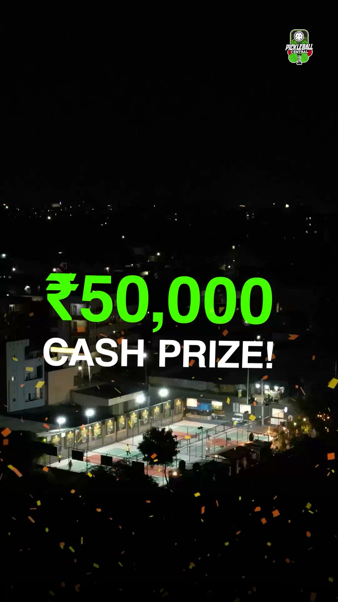 Pickleball Central Facebook ad: Win ₹50,000 Playing Pickleball | Hyderabad Tournament |…