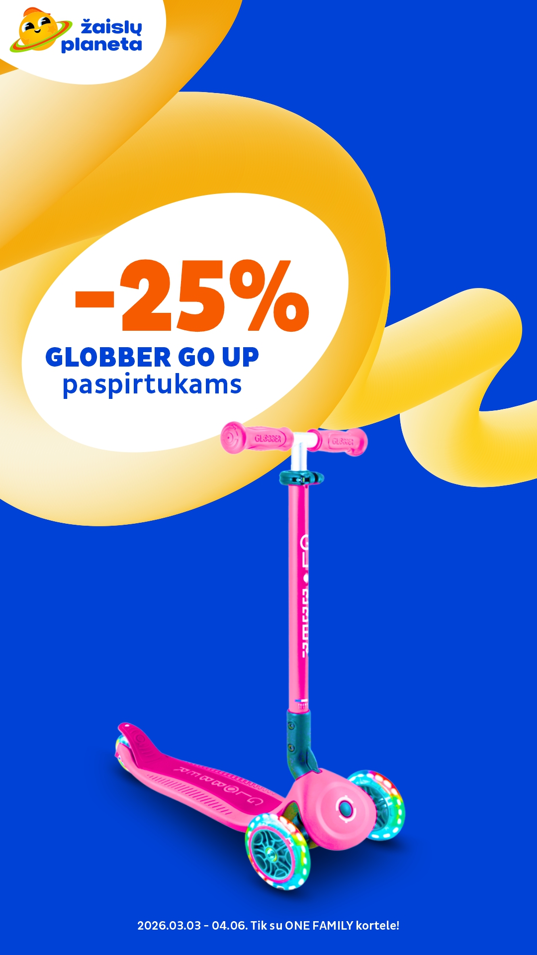 Žaislų Planeta Lietuva Facebook ad