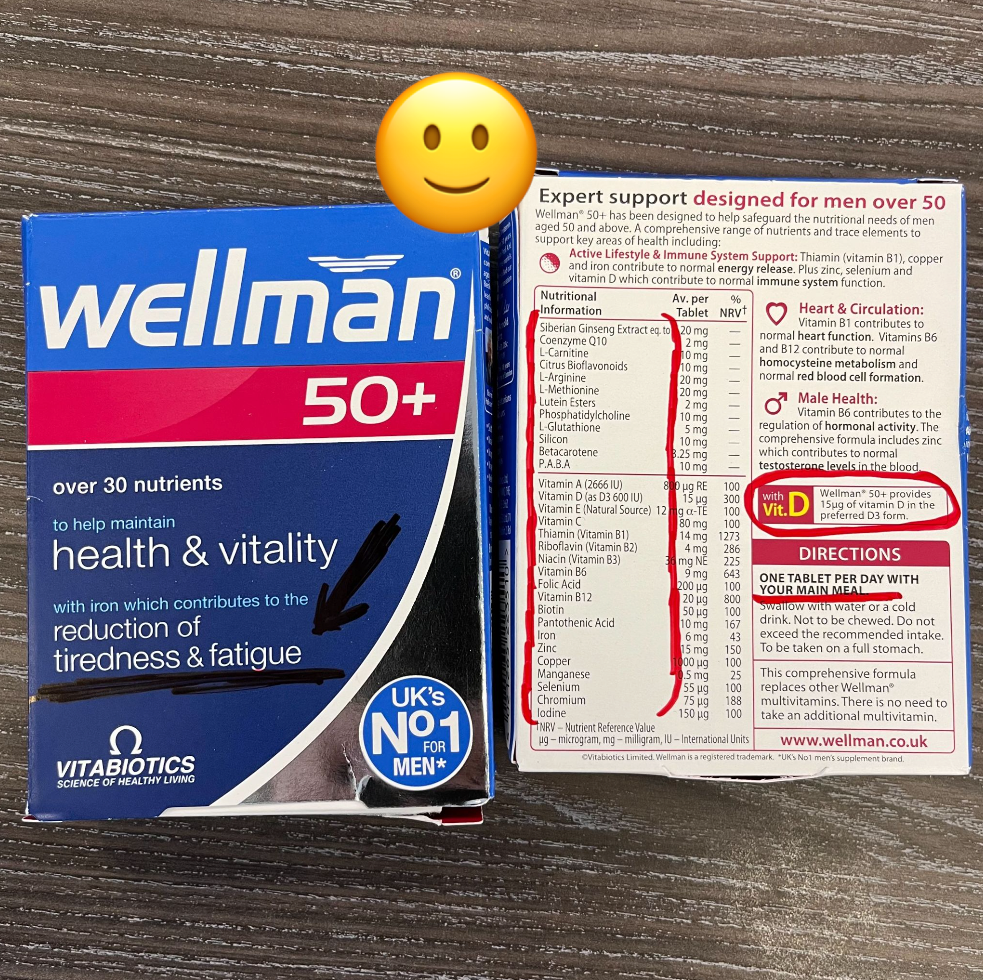 Vitabiotics Facebook ad
