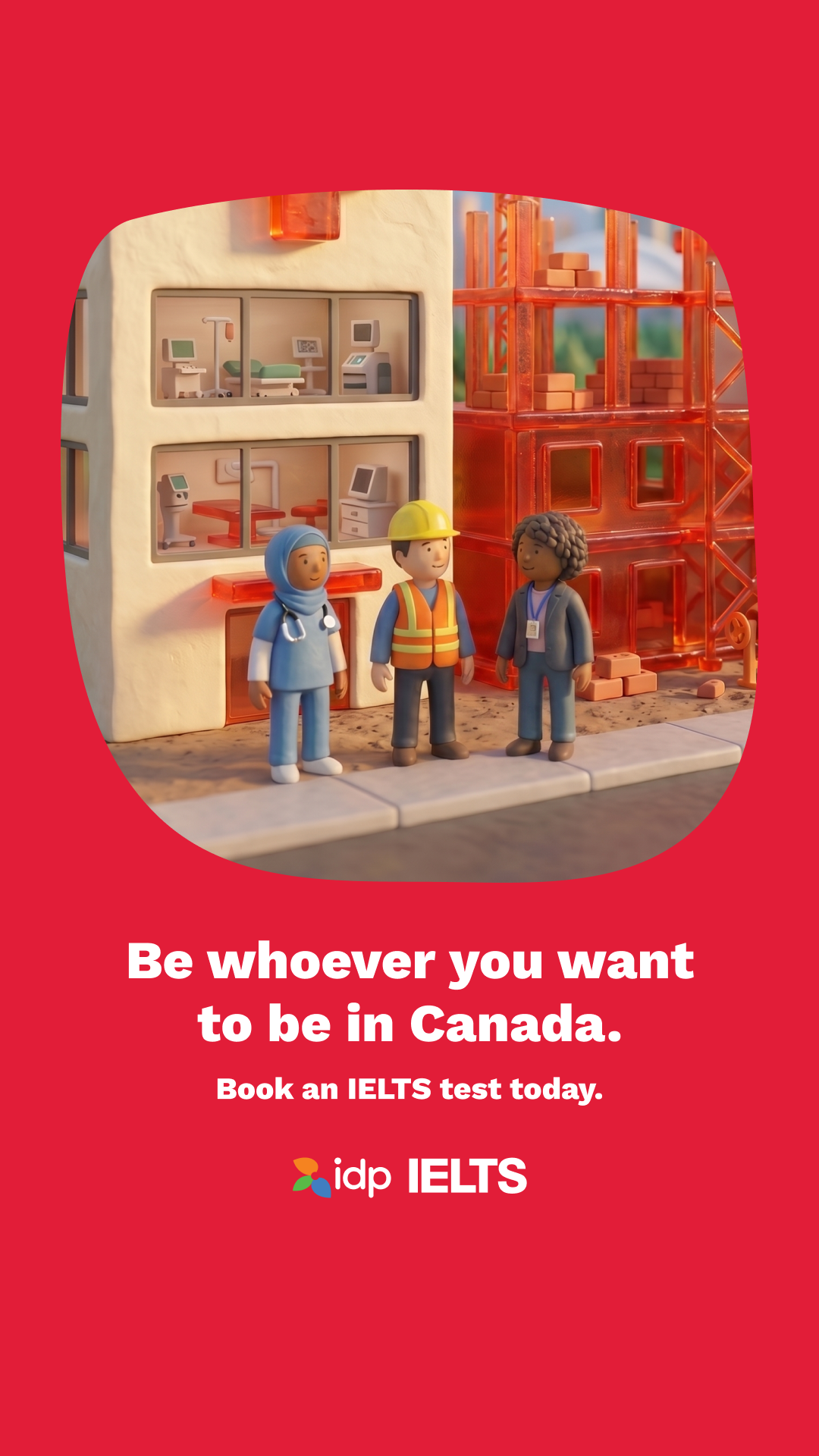 IELTS by IDP Facebook ad