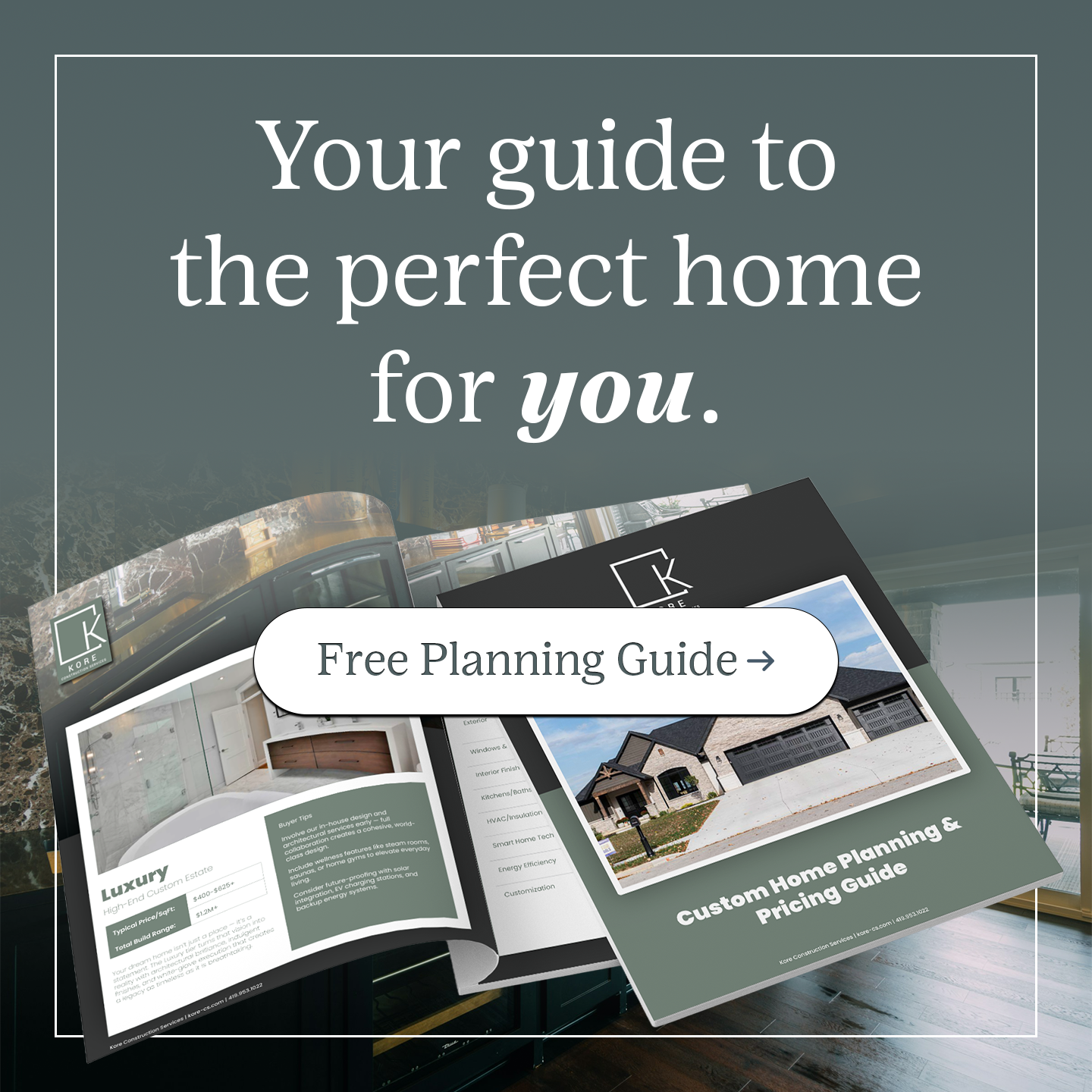 Kore Construction Services Facebook ad