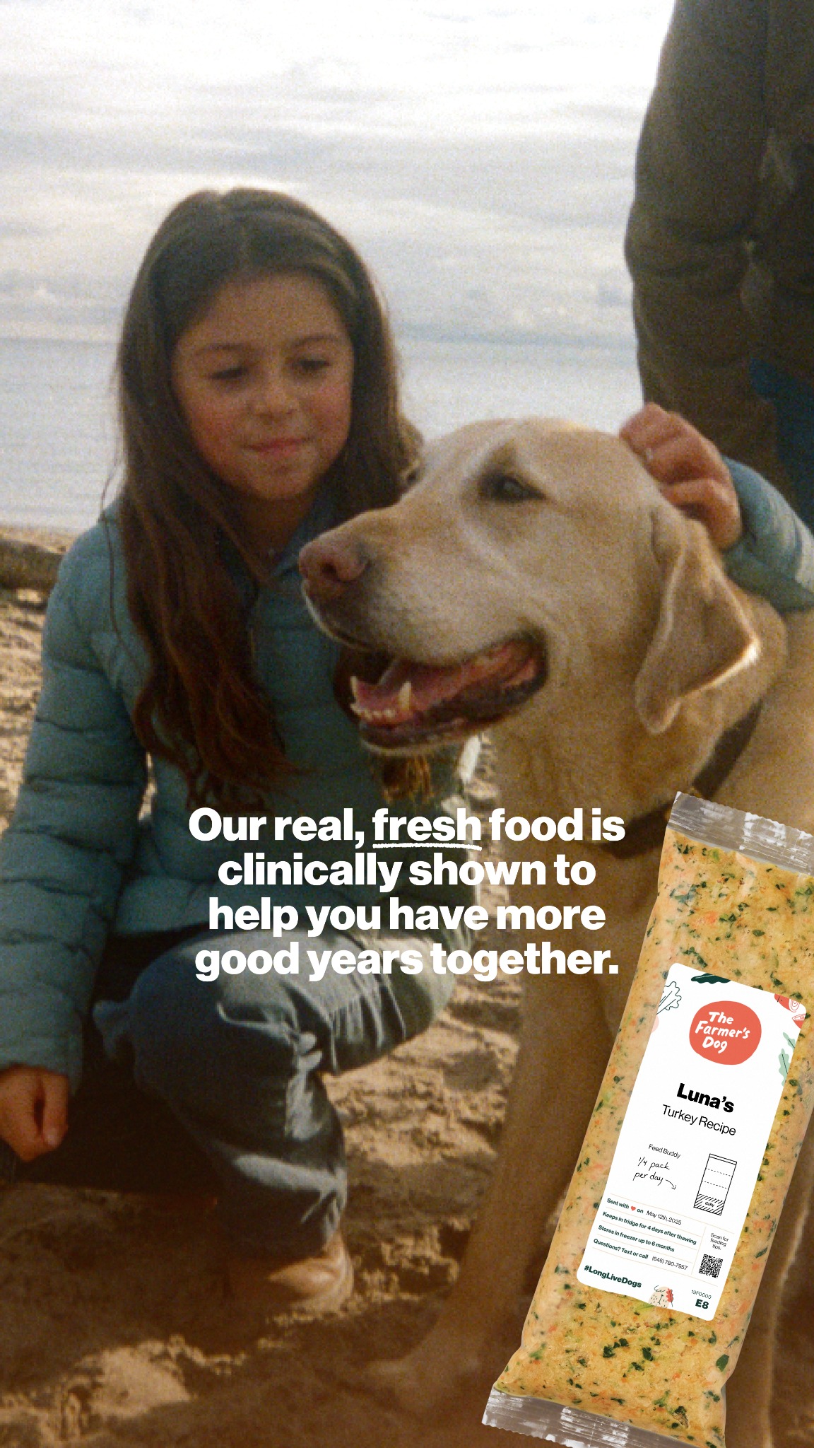 The Farmer's Dog Facebook ad