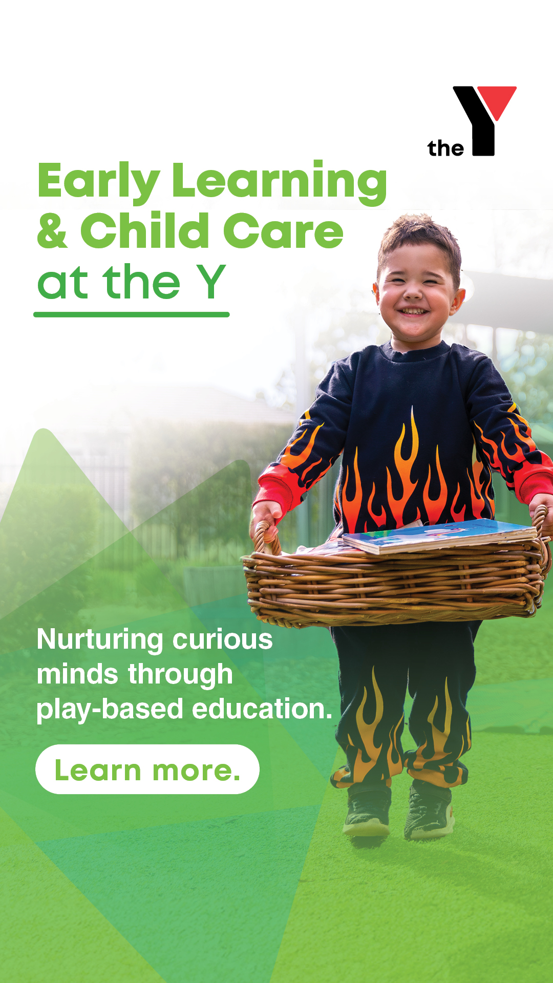 YMCA Early Learning Facebook ad