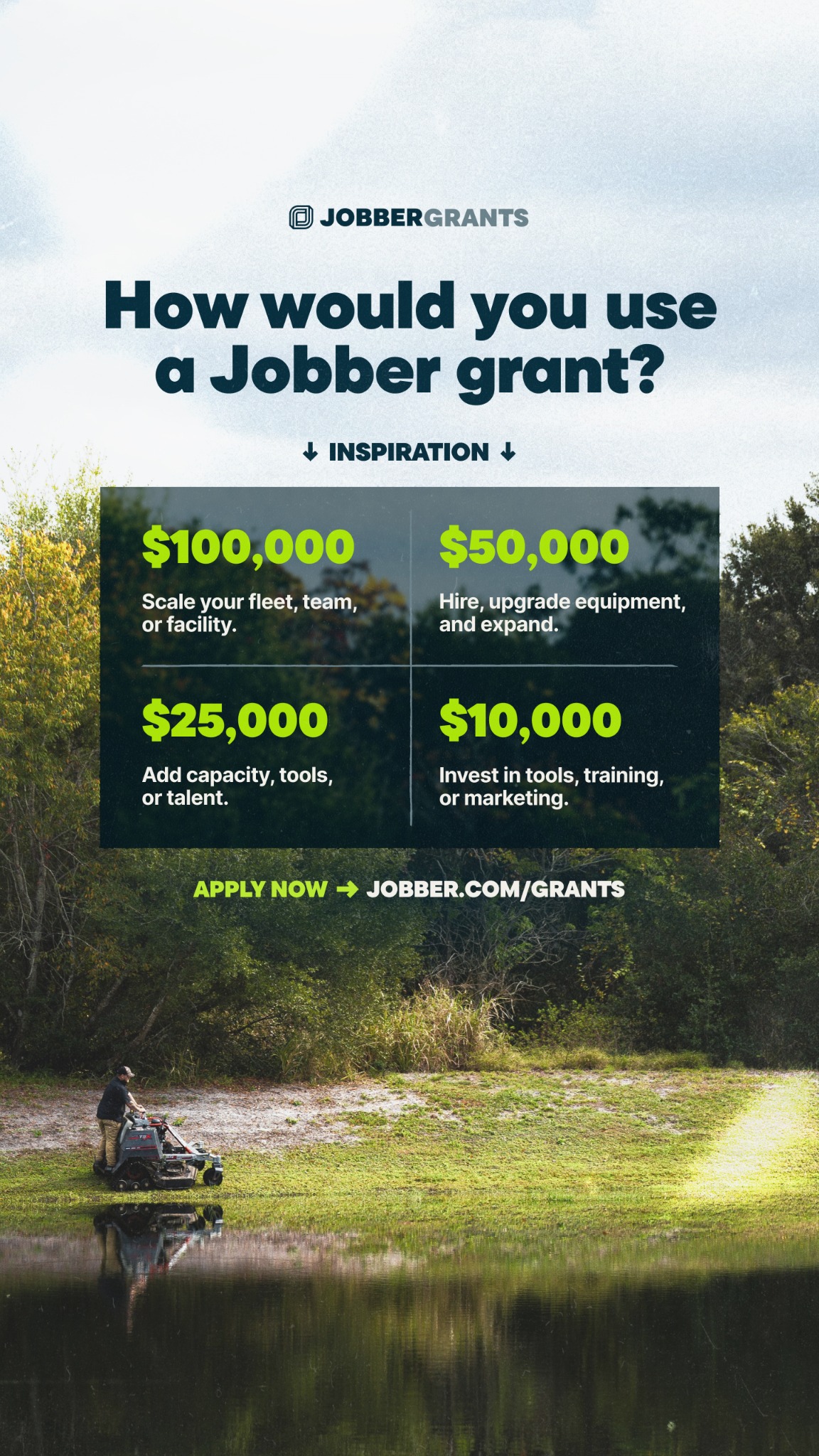 Jobber Facebook ad
