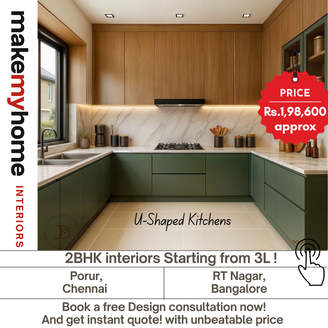 Make My Home Facebook ad: Looking for budget-friendly interiors?
