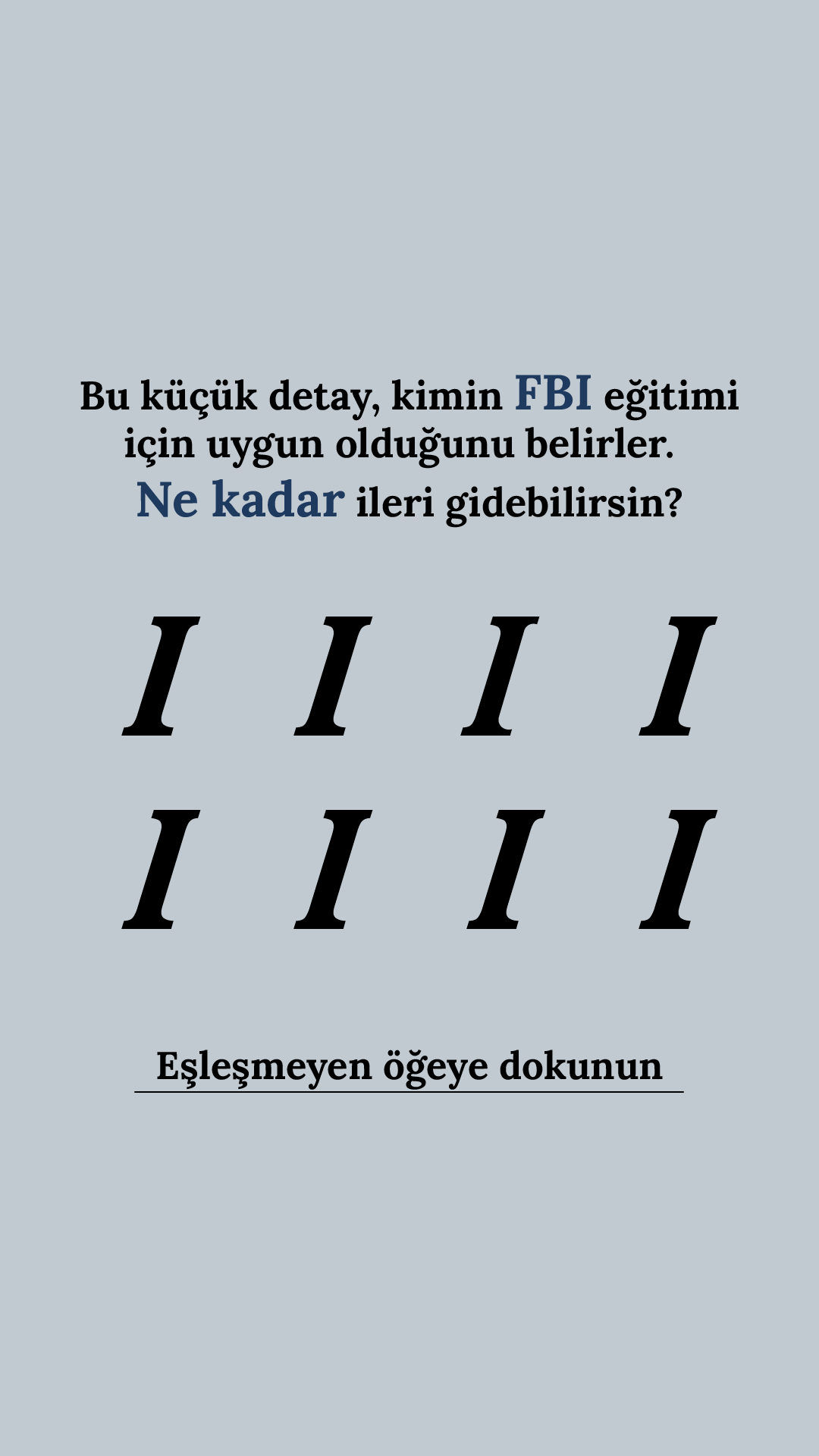 International Brain Test Facebook ad