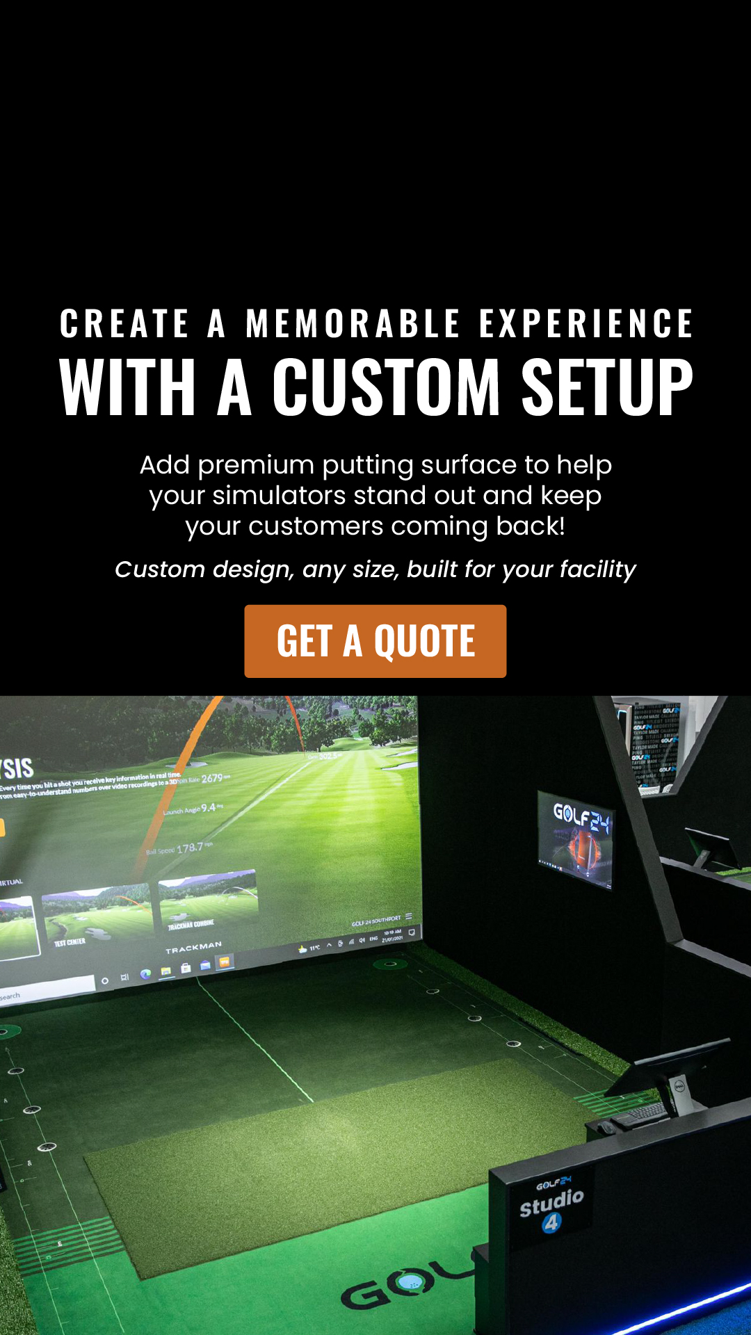 Wellputt Golf Facebook ad