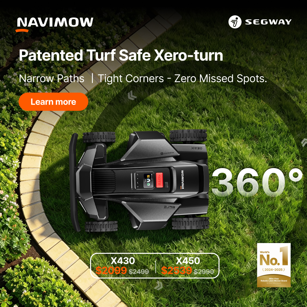 Segway Navimow Facebook ad from Jun 23, 2026