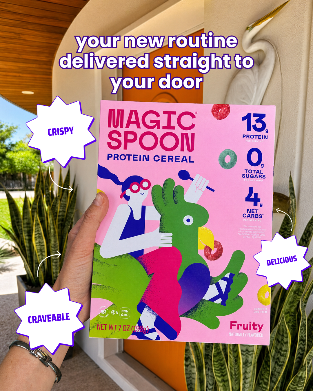 Magic Spoon Cereal Facebook ad