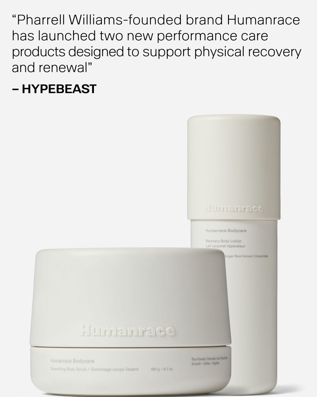 Humanrace Facebook ad