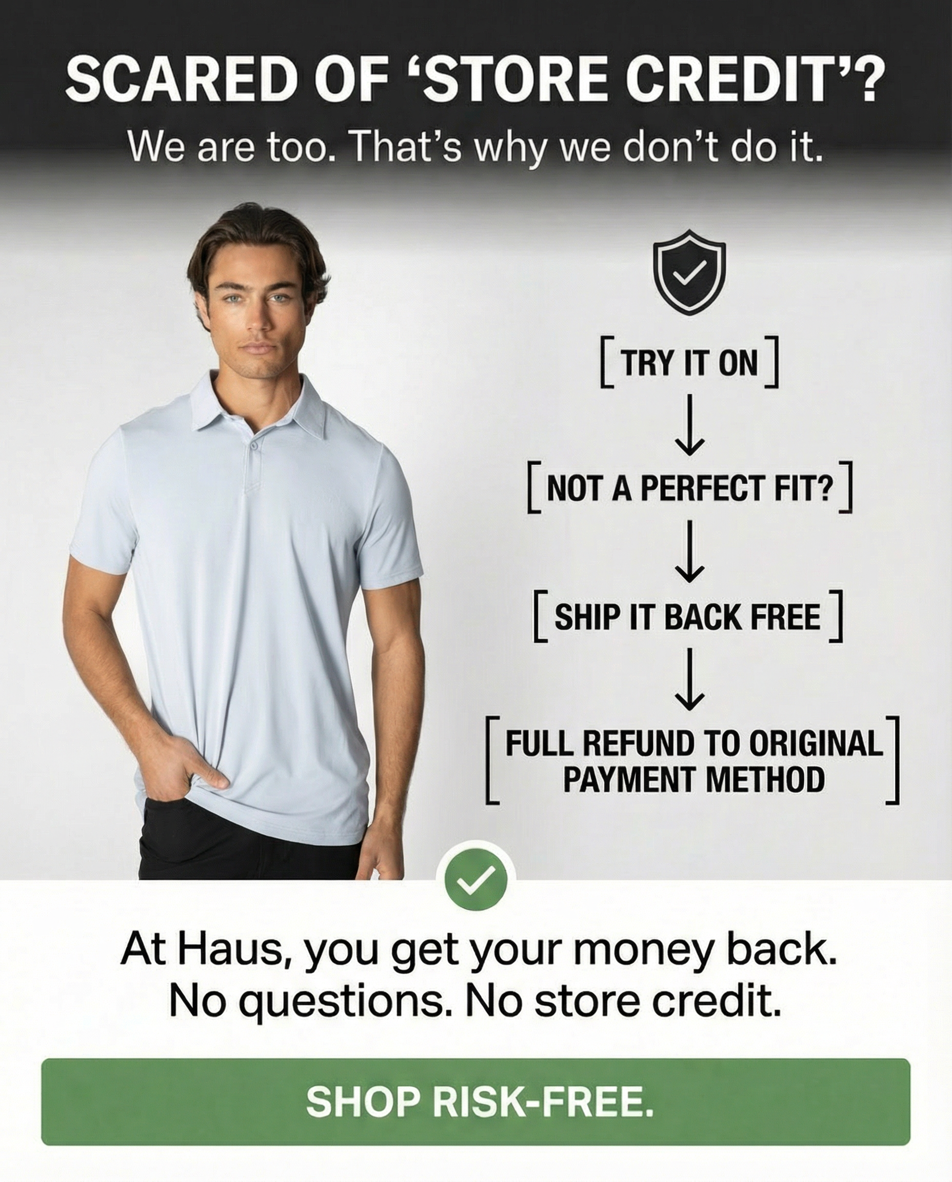 HAUS Facebook ad
