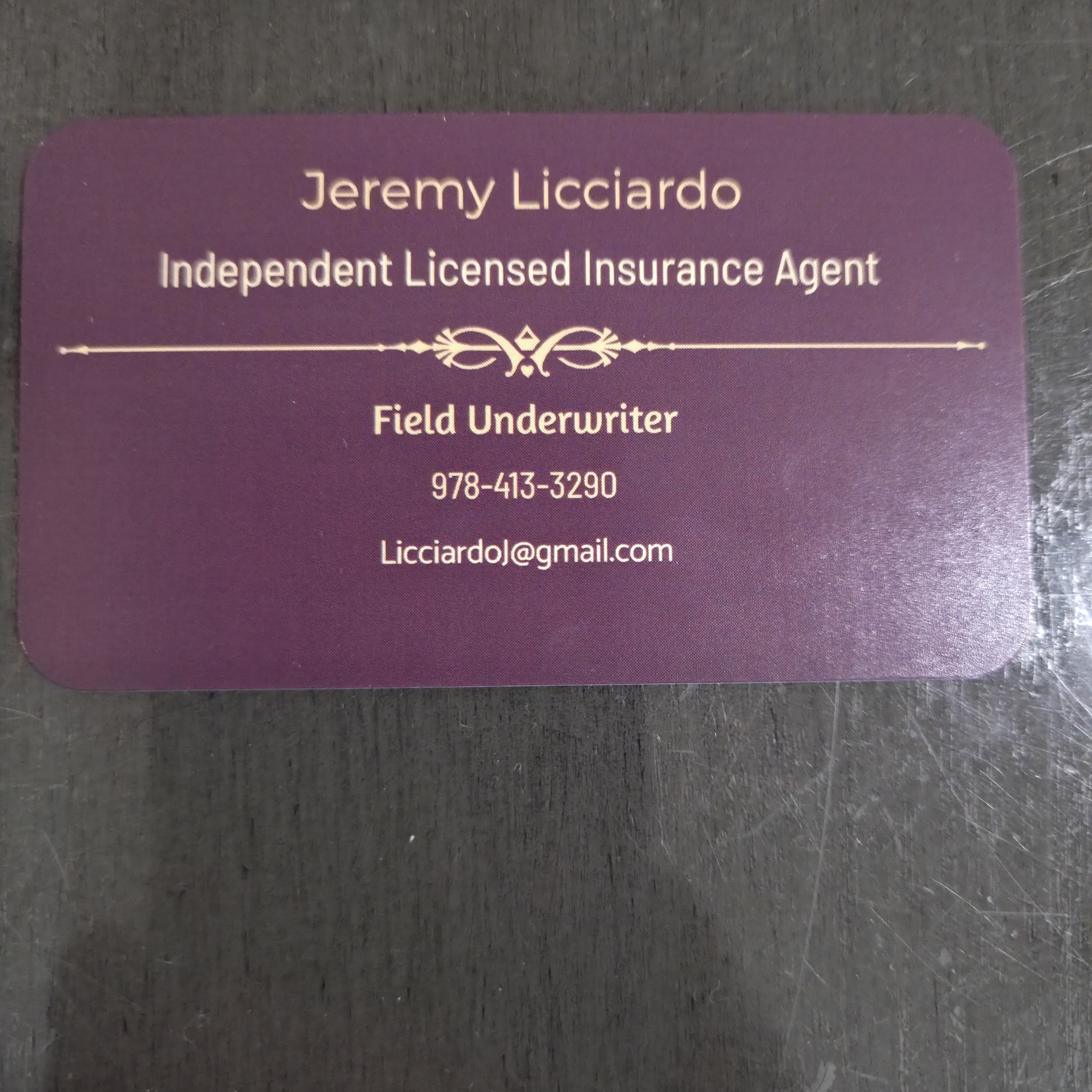 Independent Licensed Insurance Agent Facebook ad