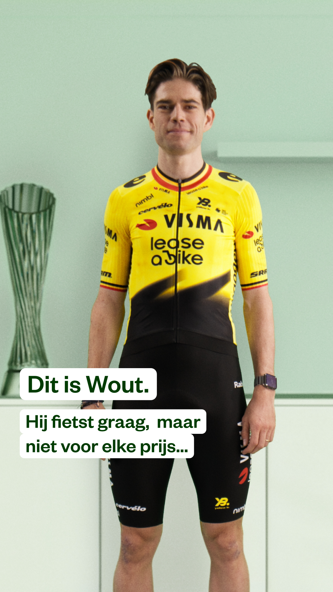 Lease a Bike Belgium Facebook ad