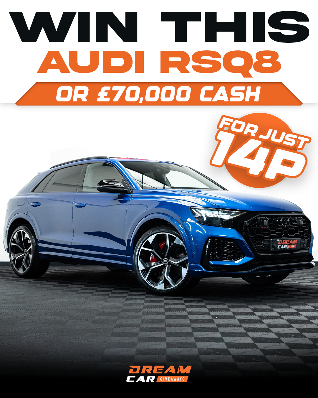 Dream Car Giveaways Facebook ad