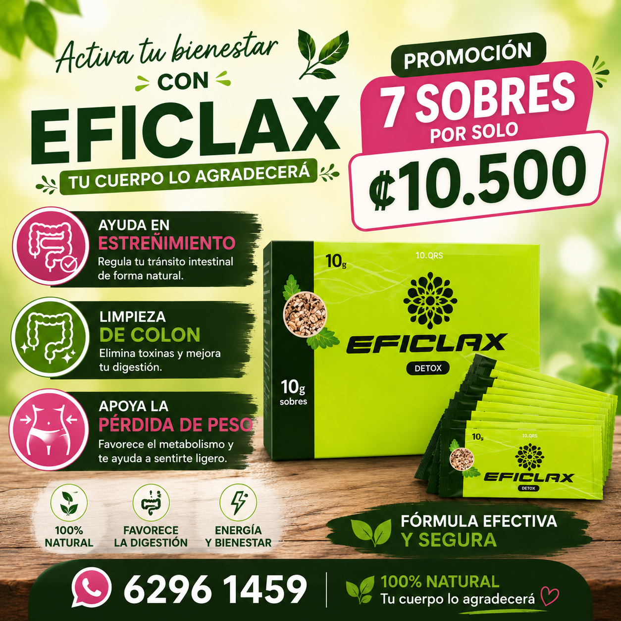 Angie Hidalgo Biolaffe Moringa Zona San Carlos Facebook ad: Chatea con nosotros