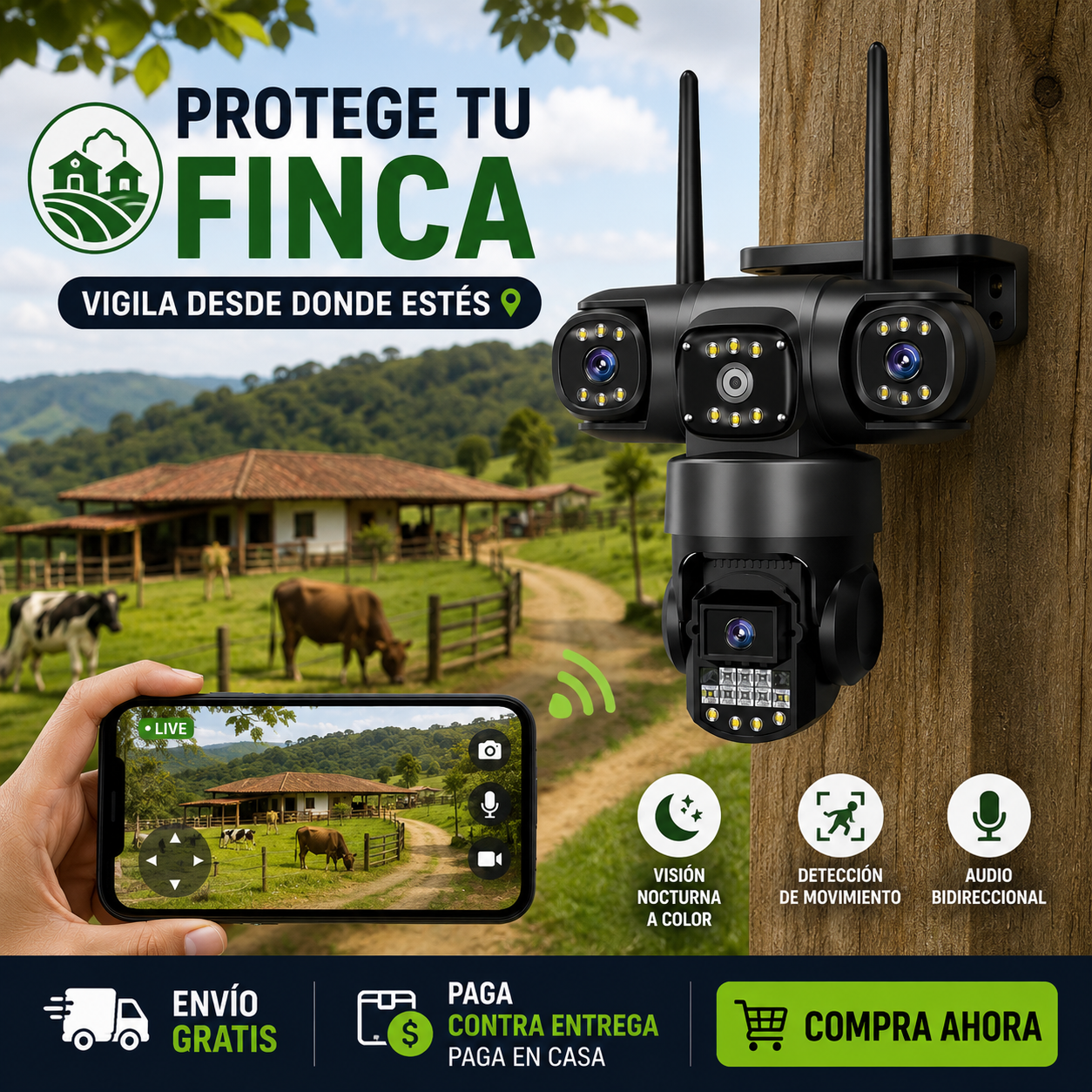 Tecnoomovilcolombia Facebook ad: Chatea con nosotros