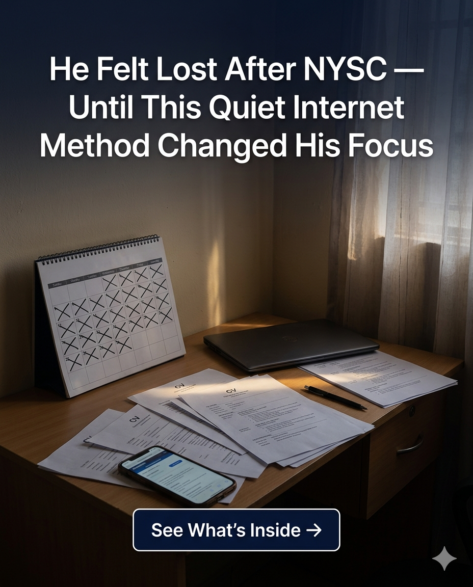 The Digital Vault Facebook ad: He Felt Lost After Graduating From University