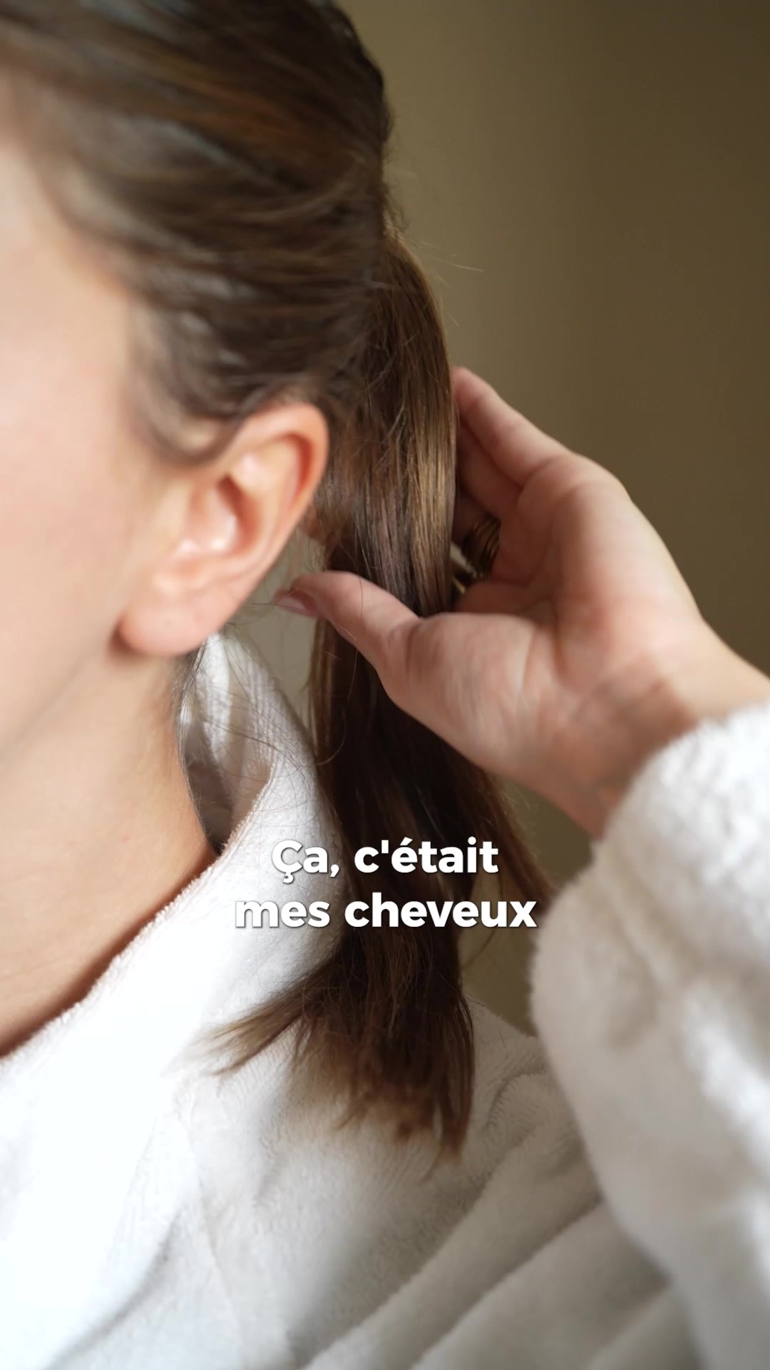 Luxéol Facebook ad: +35% d'épaisseur dès la 1ère utilisation