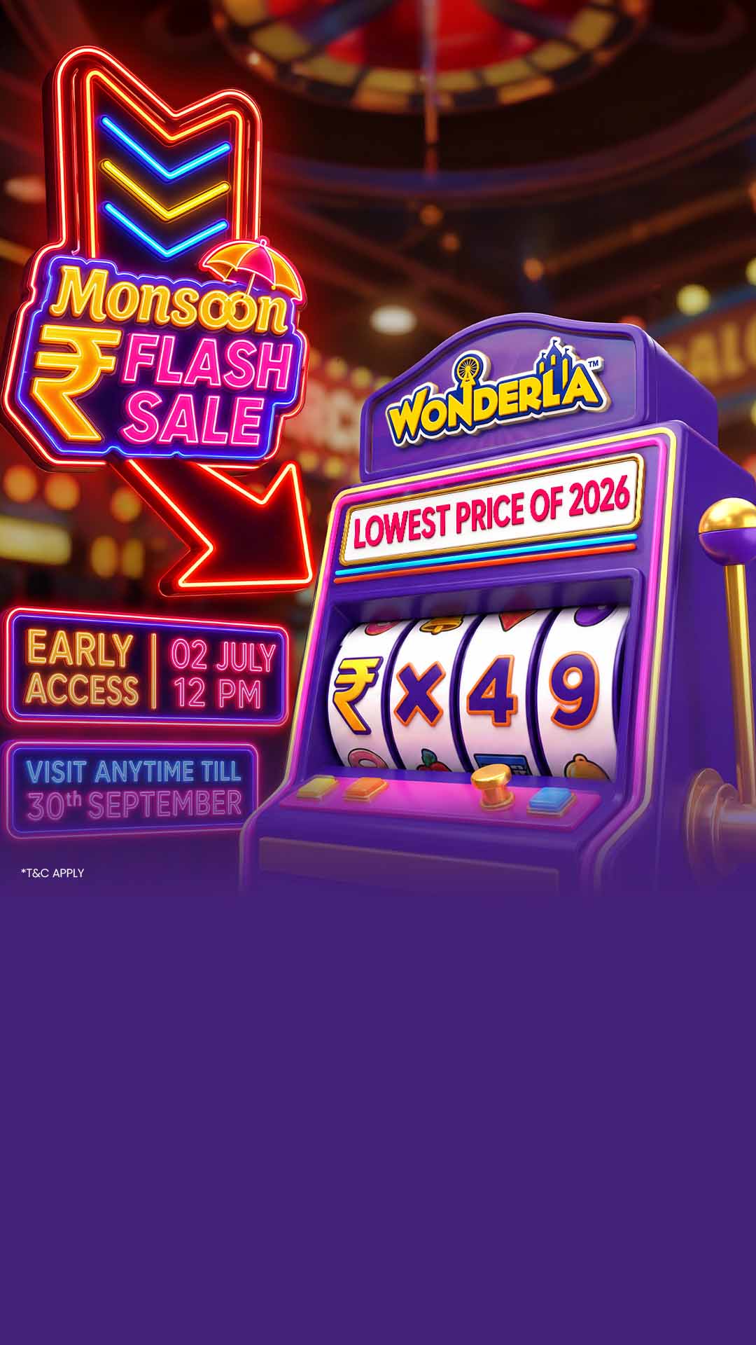 Wonderla Facebook ad