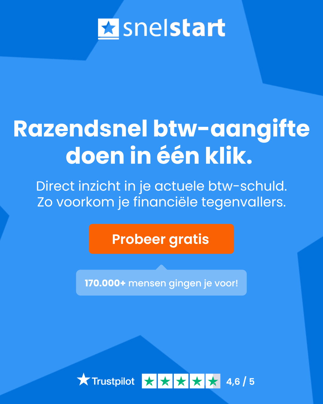 SnelStart Facebook ad