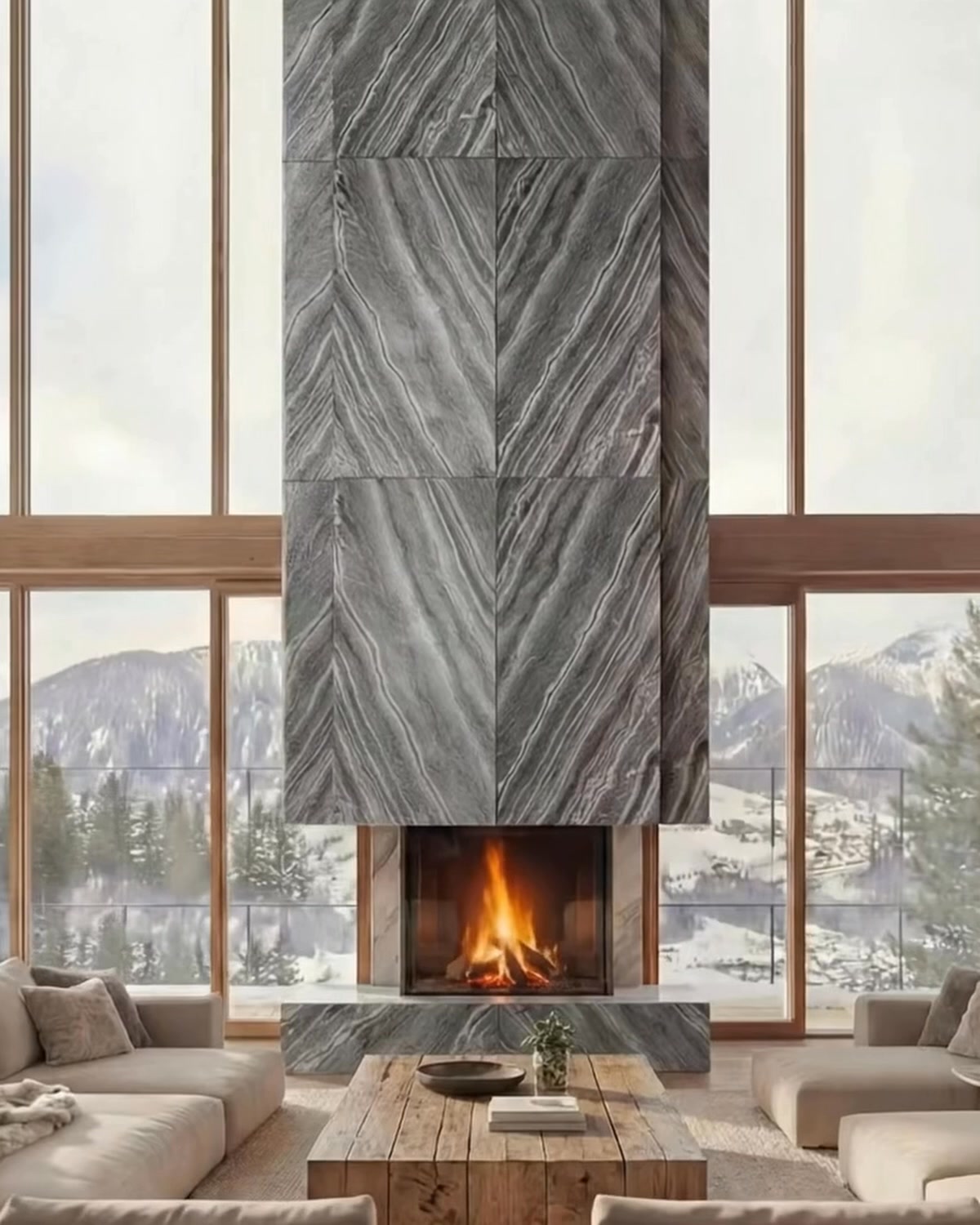 Stonovia Facebook ad: Genuine Stone. More Design Possibilities.