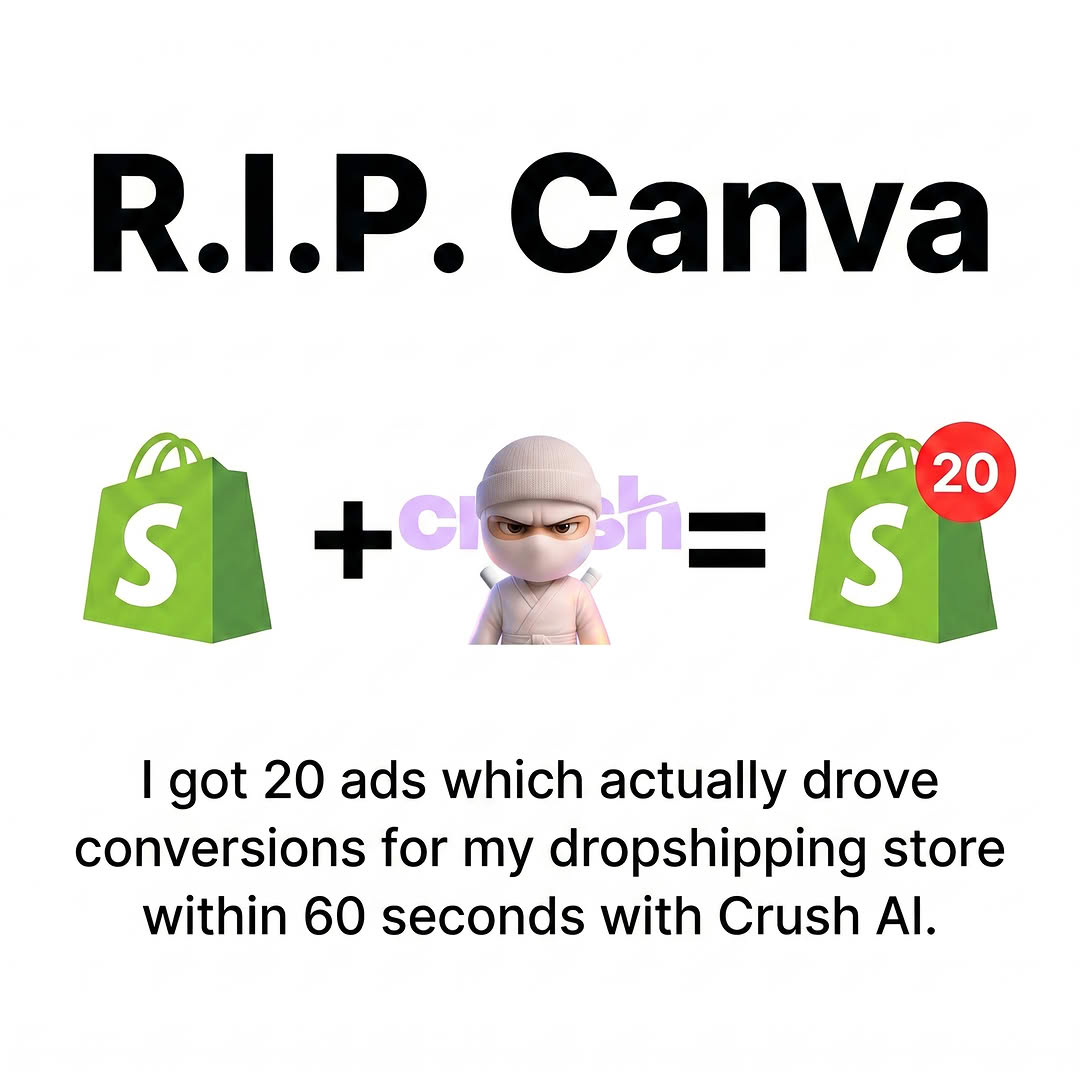 trycrush.ai Facebook ad