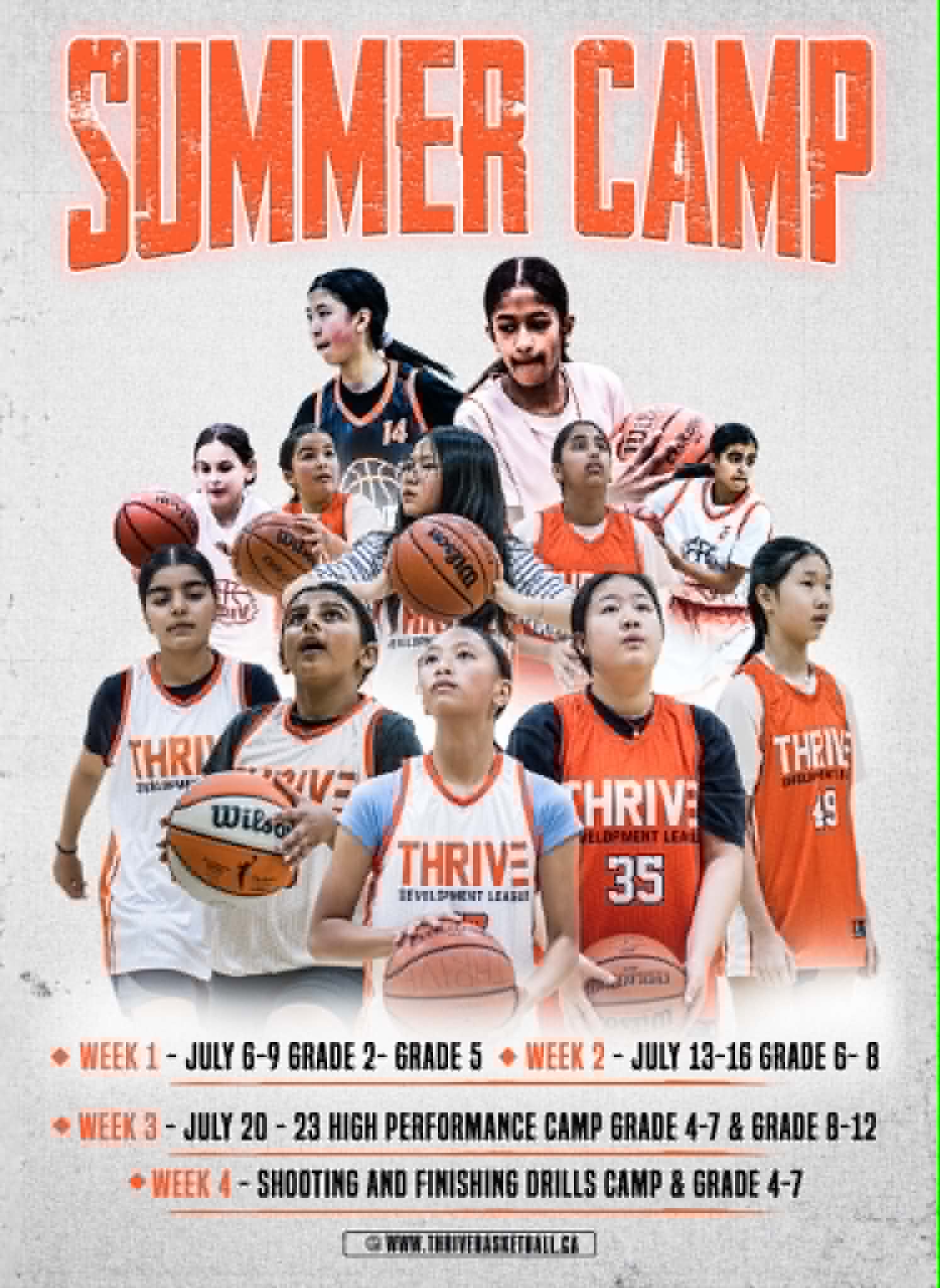 Thrive Basketball Club Facebook ad from May 20, 2026