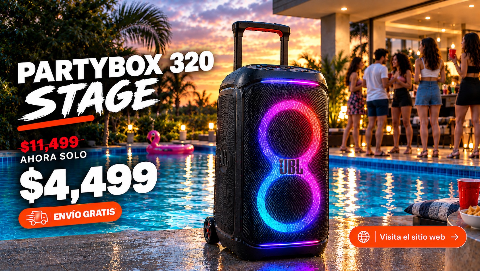 JBL México Facebook ad: Tienda JBL México